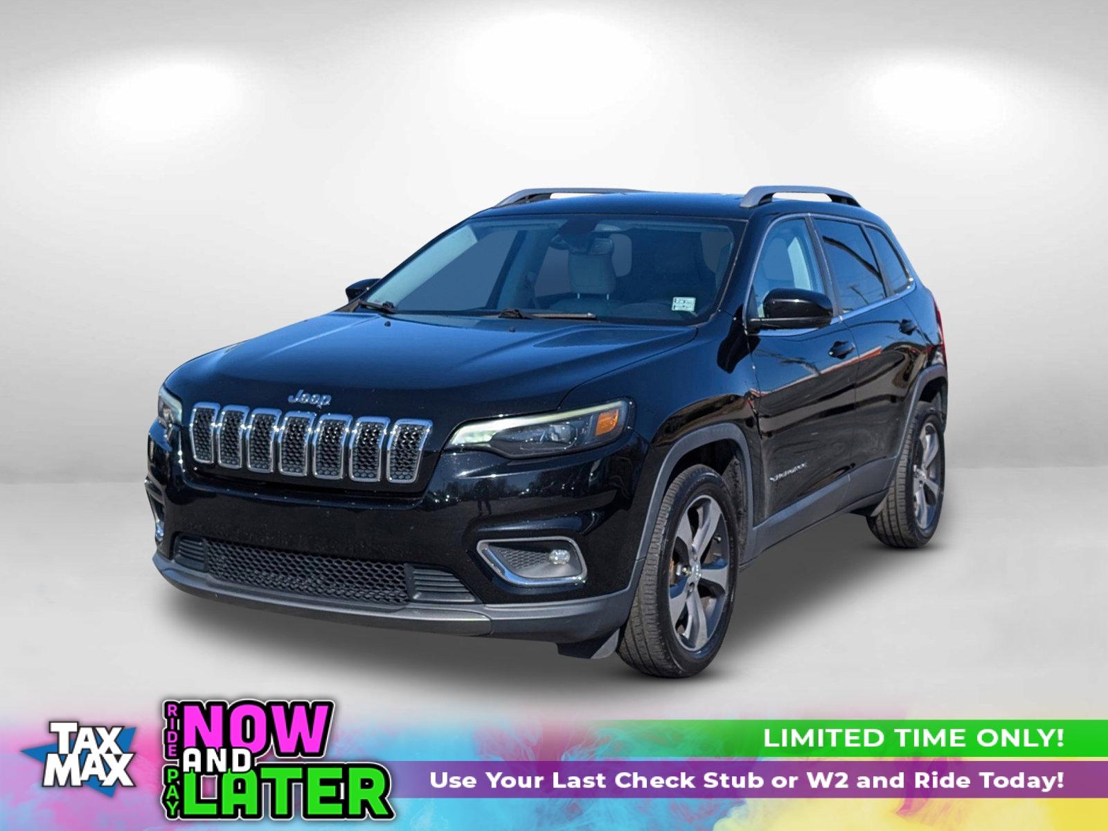 2019 /Ski Gray/Black Jeep Cherokee Limited (1C4PJLDB2KD) with an Regular Unleaded I-4 2.4 L/144 engine, 9-Speed Automatic w/OD transmission, located at 5115 14th Ave., Columbus, GA, 31904, (706) 323-0345, 32.511494, -84.971046 - 2019 Jeep Cherokee Limited - Photo#0