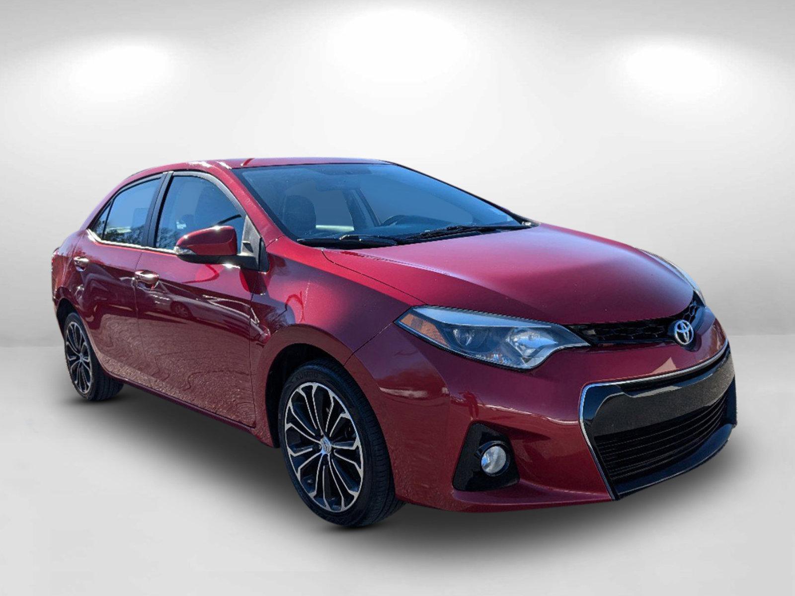 2015 Toyota Corolla S (2T1BURHE7FC) with an Regular Unleaded I-4 1.8 L/110 engine, 1-Speed CVT w/OD transmission, located at 1430 Gateway Drive, Opelika, AL, 36801, (334) 239-0944, 32.637871, -85.409790 - 2015 Toyota Corolla S - Photo#2