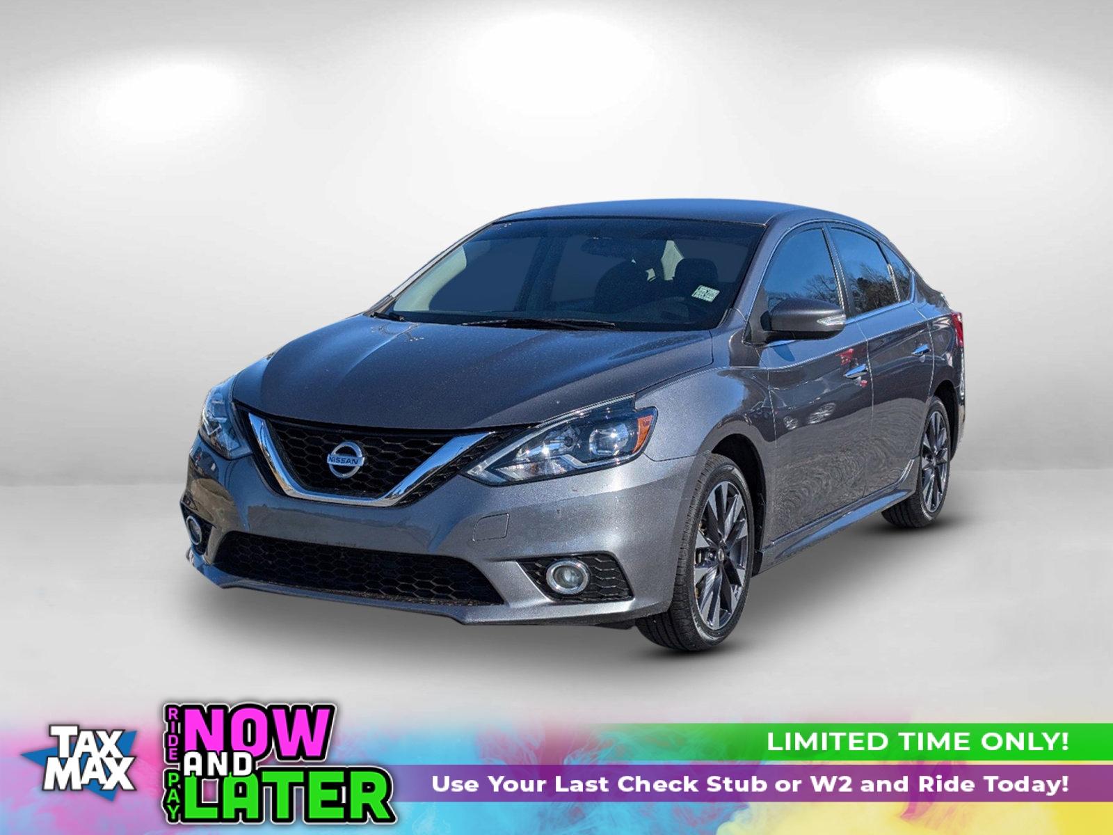 2017 /Charcoal Nissan Sentra SR (3N1AB7AP6HY) with an Regular Unleaded I-4 1.8 L/110 engine, 1-Speed CVT w/OD transmission, located at 3959 U.S. 80 W, Phenix City, AL, 36870, (334) 297-4885, 32.469296, -85.135185 - 2017 Nissan Sentra SR - Photo#0