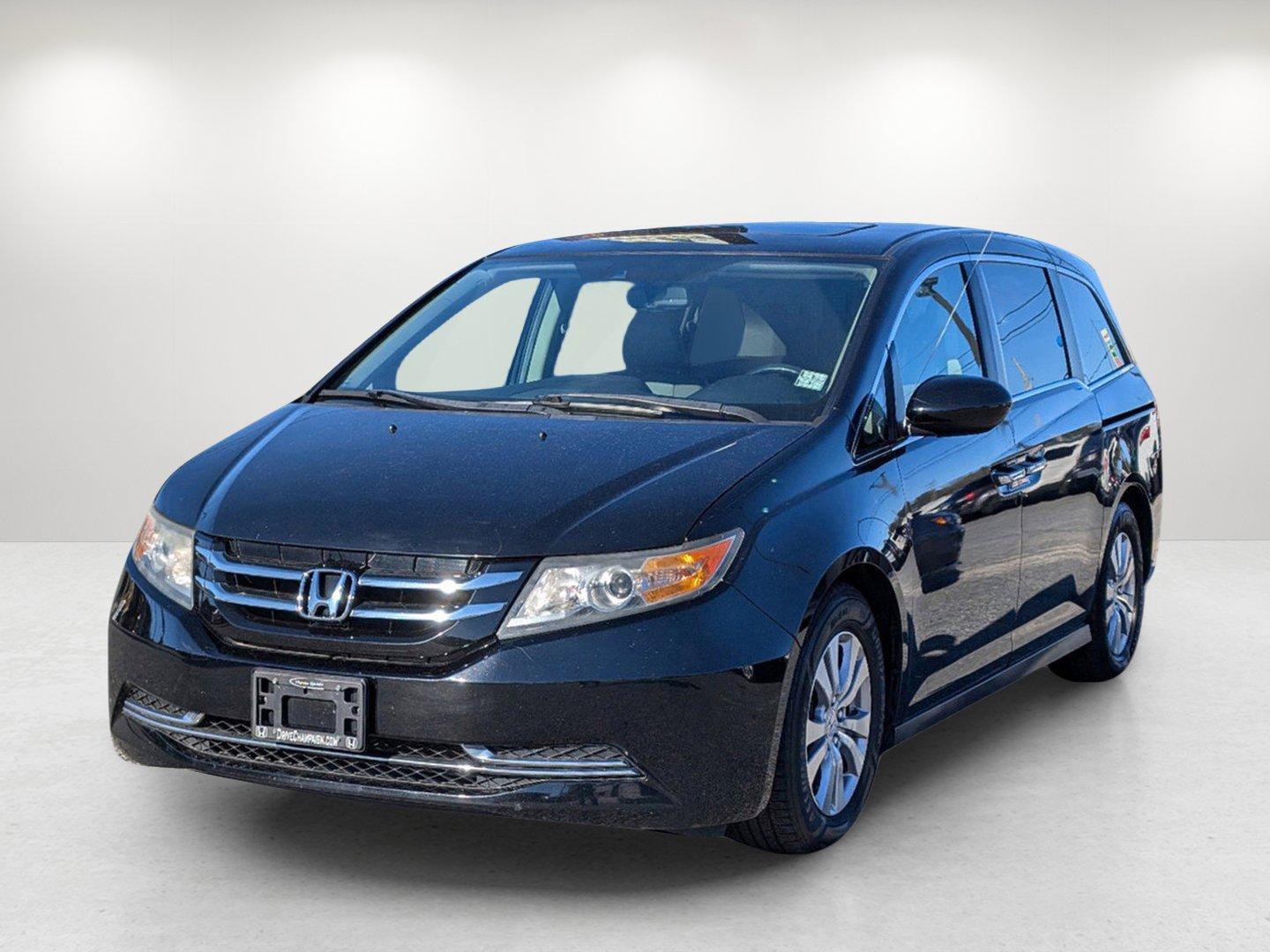 2014 Honda Odyssey EX-L (5FNRL5H69EB) with an Regular Unleaded V-6 3.5 L/212 engine, 6-Speed Automatic w/OD transmission, located at 1430 Gateway Drive, Opelika, AL, 36801, (334) 239-0944, 32.637871, -85.409790 - 2014 Honda Odyssey EX-L - Photo#0