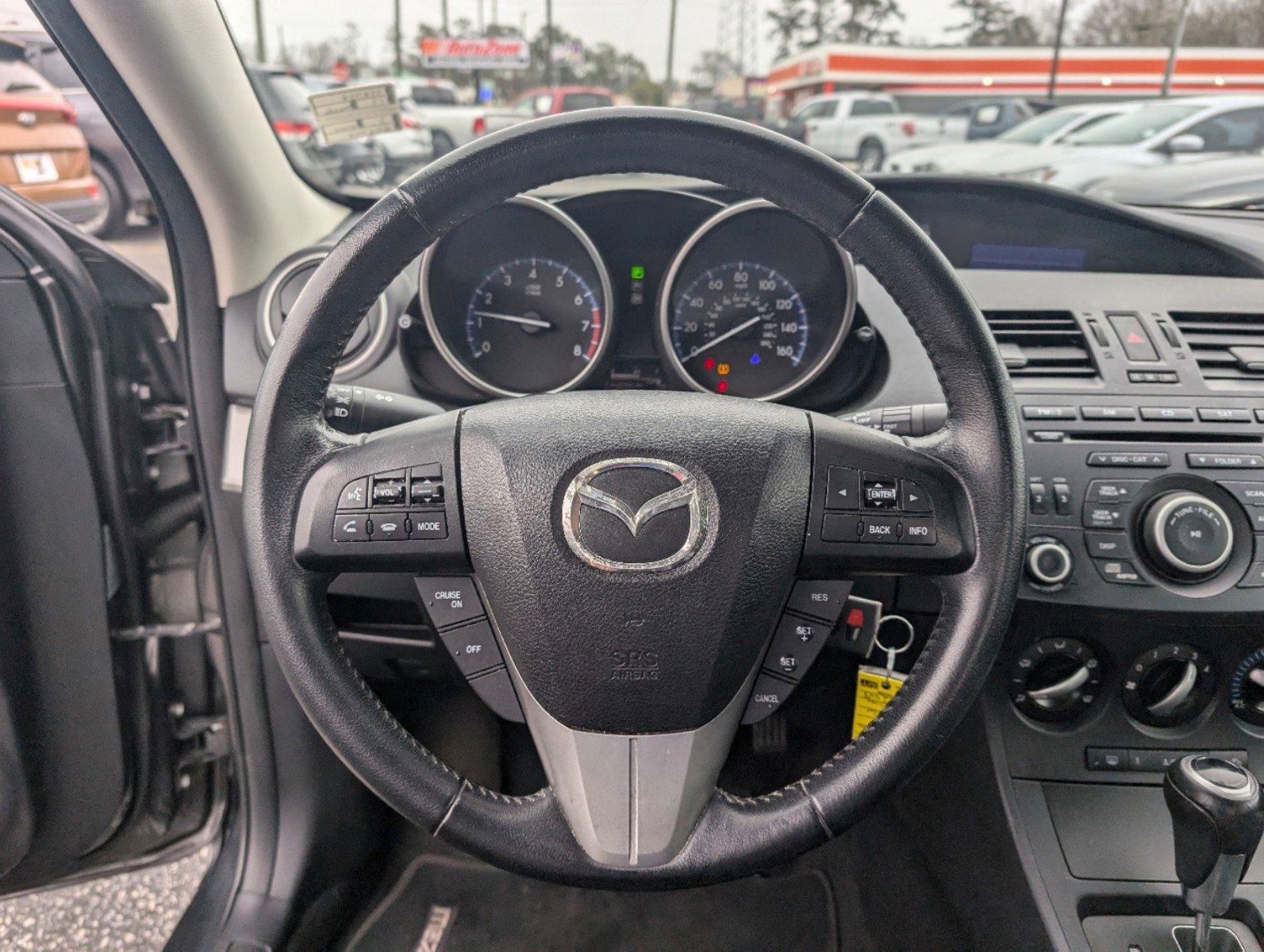 2012 /Black Mazda Mazda3 i Touring (JM1BL1V84C1) with an Gas I4 2.0L/122 engine, 6-Speed Automatic transmission, located at 3959 U.S. 80 W, Phenix City, AL, 36870, (334) 297-4885, 32.469296, -85.135185 - 2012 Mazda Mazda3 i Touring - Photo#15