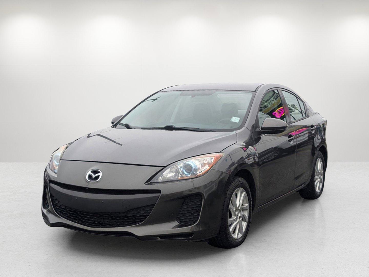 2012 /Black Mazda Mazda3 i Touring (JM1BL1V84C1) with an Gas I4 2.0L/122 engine, 6-Speed Automatic transmission, located at 804 22nd Ave, Phenix City, AL, 36870, (334) 297-1860, 32.484749, -85.024475 - 2012 Mazda Mazda3 i Touring - Photo#0