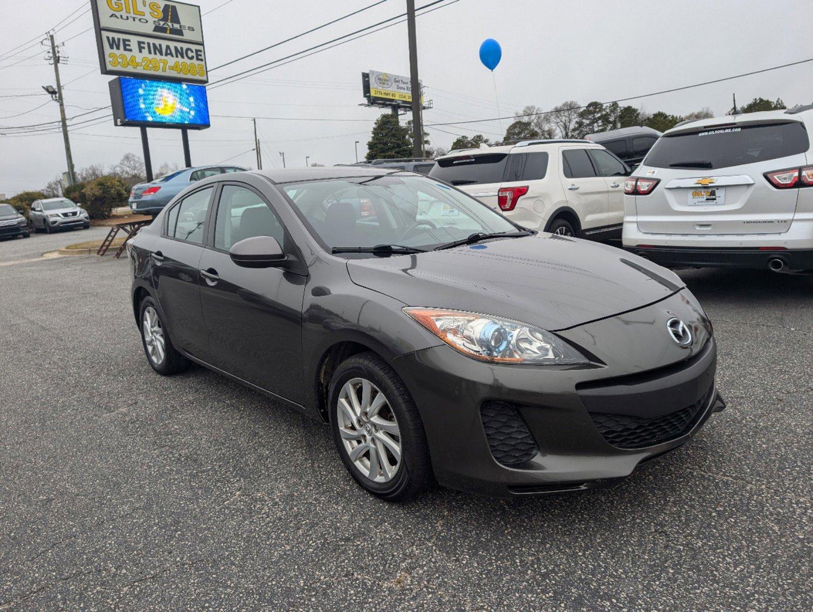 2012 /Black Mazda Mazda3 i Touring (JM1BL1V84C1) with an Gas I4 2.0L/122 engine, 6-Speed Automatic transmission, located at 3959 U.S. 80 W, Phenix City, AL, 36870, (334) 297-4885, 32.469296, -85.135185 - 2012 Mazda Mazda3 i Touring - Photo#2