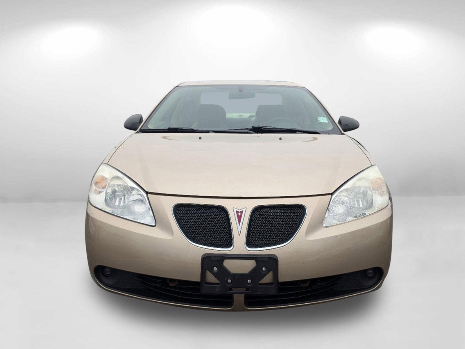 2006 /Light Taupe Pontiac G6 6-Cyl (1G2ZG558264) with an Gas V6 3.5L/213 engine, 4-Speed Automatic w/OD transmission, located at 7000 Northlake Connector, Columbus, GA, 31904, (706) 987-8085, 32.524975, -84.978134 - 2006 Pontiac G6 6-Cyl - Photo#1