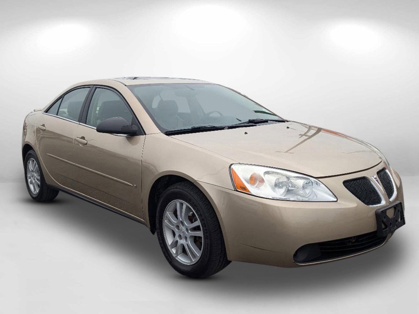 2006 /Light Taupe Pontiac G6 6-Cyl (1G2ZG558264) with an Gas V6 3.5L/213 engine, 4-Speed Automatic w/OD transmission, located at 7000 Northlake Connector, Columbus, GA, 31904, (706) 987-8085, 32.524975, -84.978134 - 2006 Pontiac G6 6-Cyl - Photo#2