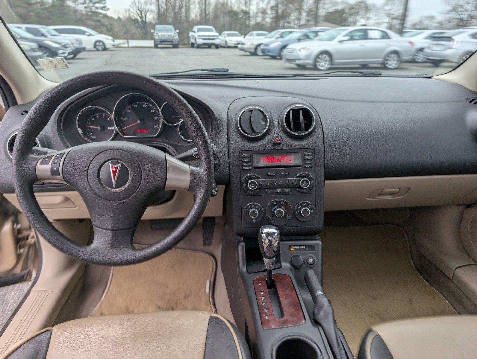 2006 /Light Taupe Pontiac G6 6-Cyl (1G2ZG558264) with an Gas V6 3.5L/213 engine, 4-Speed Automatic w/OD transmission, located at 3959 U.S. 80 W, Phenix City, AL, 36870, (334) 297-4885, 32.469296, -85.135185 - 2006 Pontiac G6 6-Cyl - Photo#11