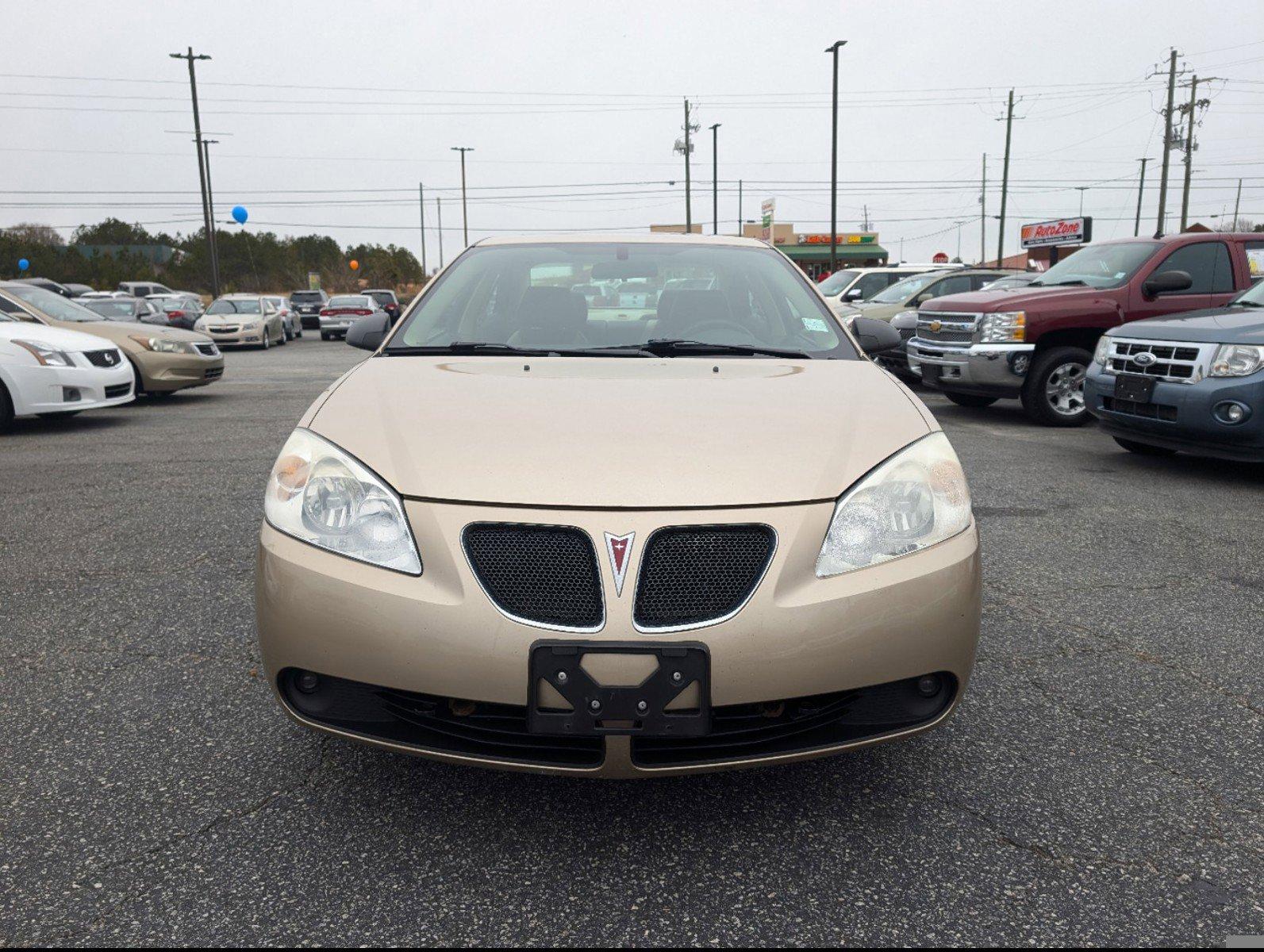 2006 /Light Taupe Pontiac G6 6-Cyl (1G2ZG558264) with an Gas V6 3.5L/213 engine, 4-Speed Automatic w/OD transmission, located at 3959 U.S. 80 W, Phenix City, AL, 36870, (334) 297-4885, 32.469296, -85.135185 - 2006 Pontiac G6 6-Cyl - Photo#1