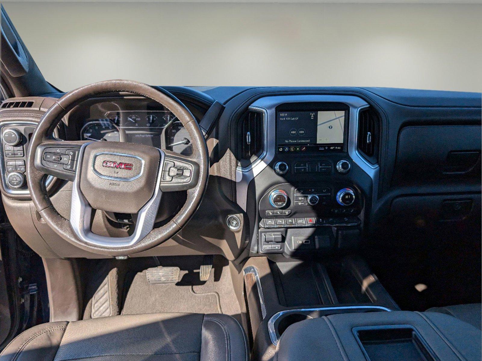 2019 /Dark Walnut/Slate GMC Sierra 1500 SLT (3GTU9DED6KG) with an Gas V8 5.3L engine, 8-Speed Automatic transmission, located at 3959 U.S. 80 W, Phenix City, AL, 36870, (334) 297-4885, 32.469296, -85.135185 - 2019 GMC Sierra 1500 SLT - Photo#11