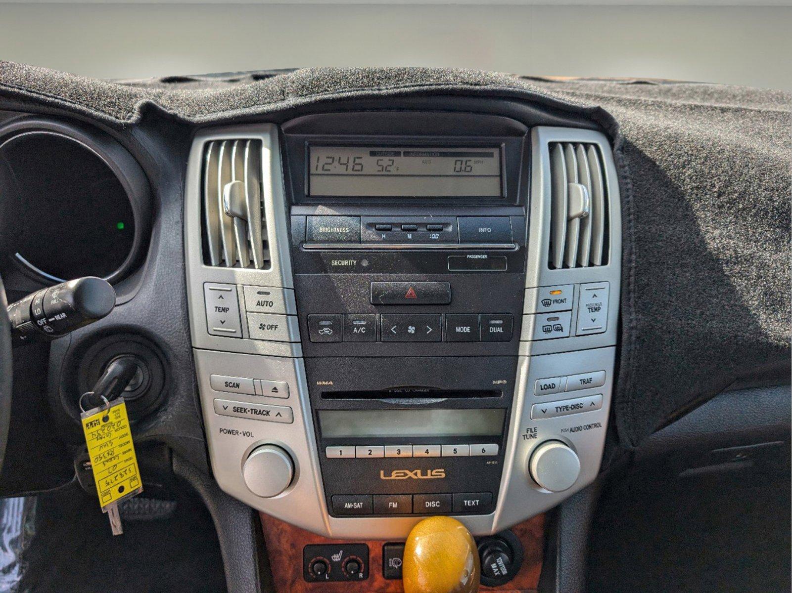 2007 /Black Lexus RX 350 (2T2GK31U37C) with an Gas V6 3.5L/210 engine, 5-Speed Automatic transmission, located at 3959 U.S. 80 W, Phenix City, AL, 36870, (334) 297-4885, 32.469296, -85.135185 - 2007 Lexus RX 350 - Photo#10