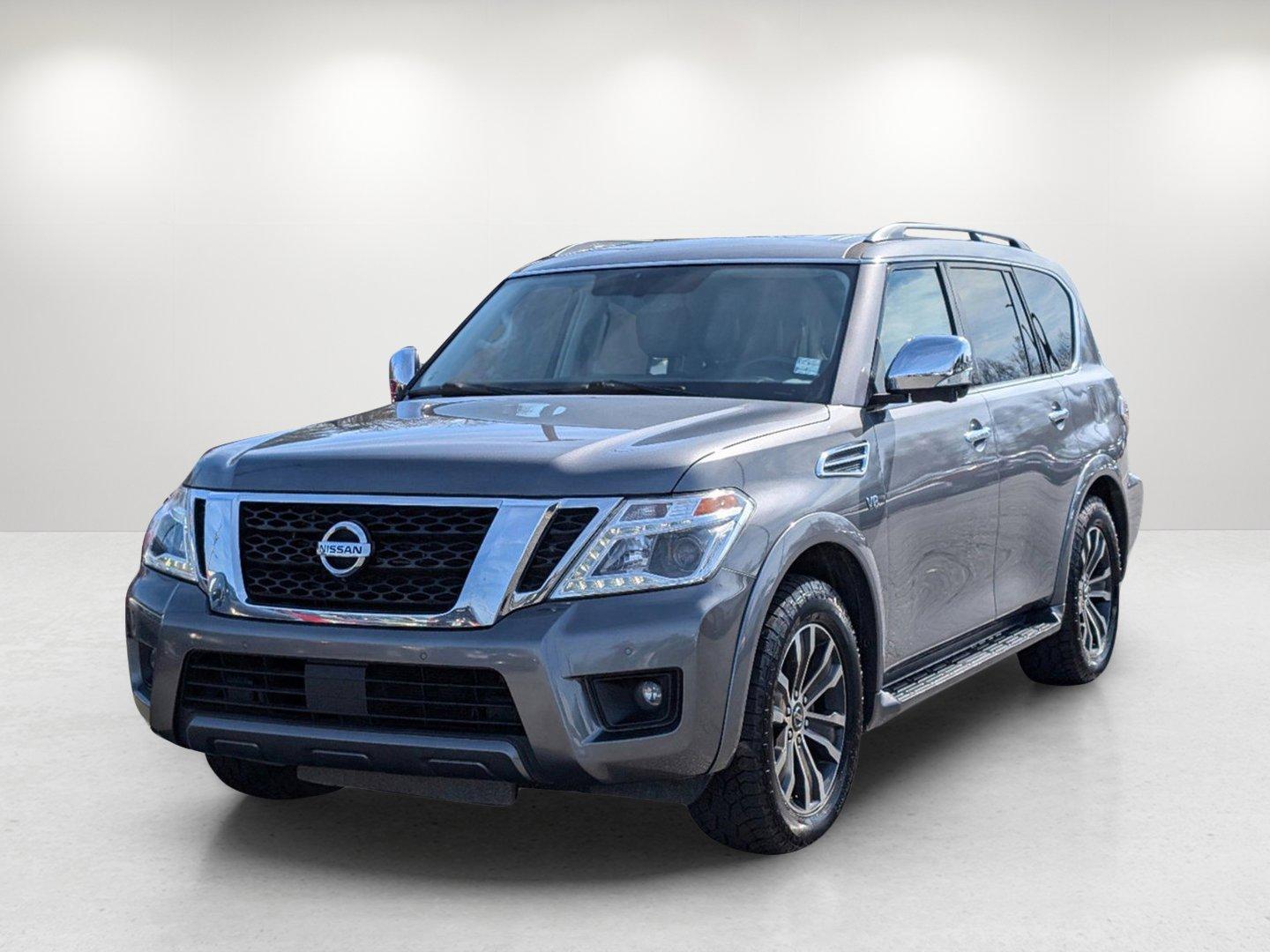 2020 /Black Nissan Armada SL (JN8AY2ND2LX) with an Regular Unleaded V-8 5.6 L/339 engine, 7-Speed Automatic w/OD transmission, located at 1430 Gateway Drive, Opelika, AL, 36801, (334) 239-0944, 32.637871, -85.409790 - 2020 Nissan Armada SL - Photo#0