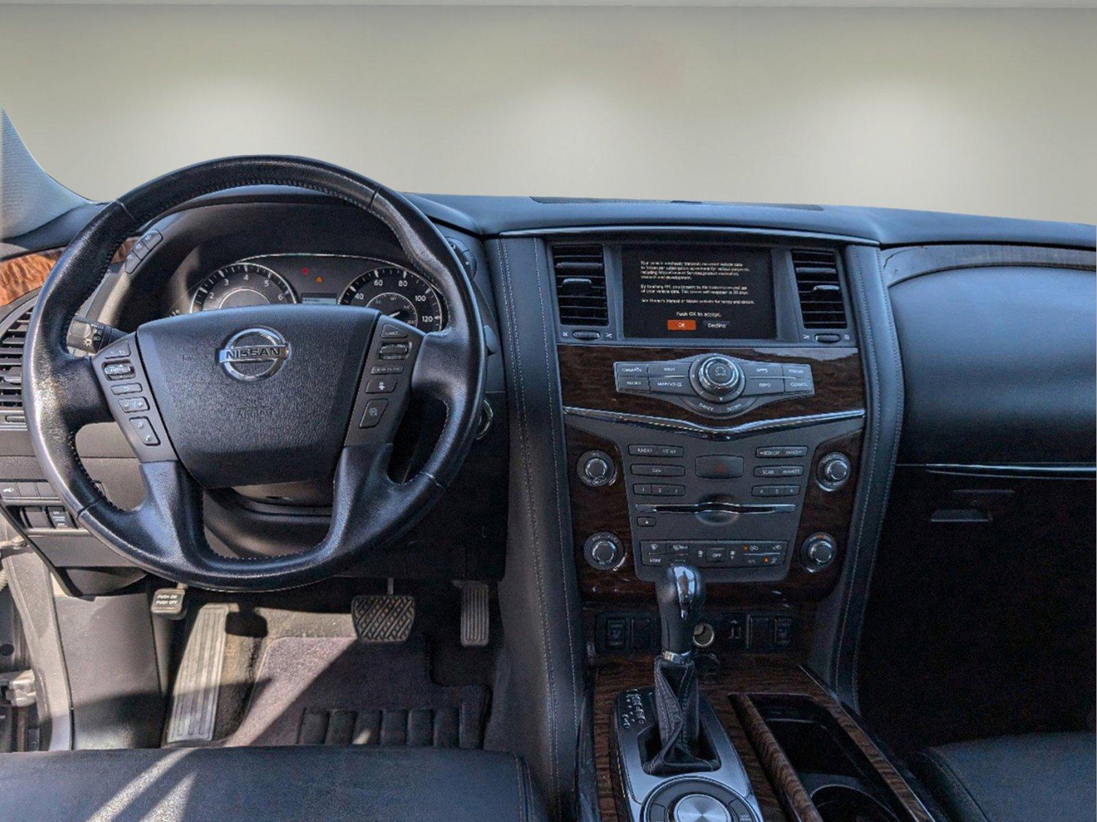 2020 /Black Nissan Armada SL (JN8AY2ND2LX) with an Regular Unleaded V-8 5.6 L/339 engine, 7-Speed Automatic w/OD transmission, located at 1430 Gateway Drive, Opelika, AL, 36801, (334) 239-0944, 32.637871, -85.409790 - 2020 Nissan Armada SL - Photo#10