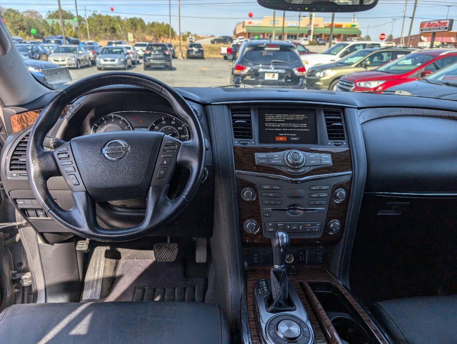 2020 /Black Nissan Armada SL (JN8AY2ND2LX) with an Regular Unleaded V-8 5.6 L/339 engine, 7-Speed Automatic w/OD transmission, located at 3959 U.S. 80 W, Phenix City, AL, 36870, (334) 297-4885, 32.469296, -85.135185 - 2020 Nissan Armada SL - Photo#12