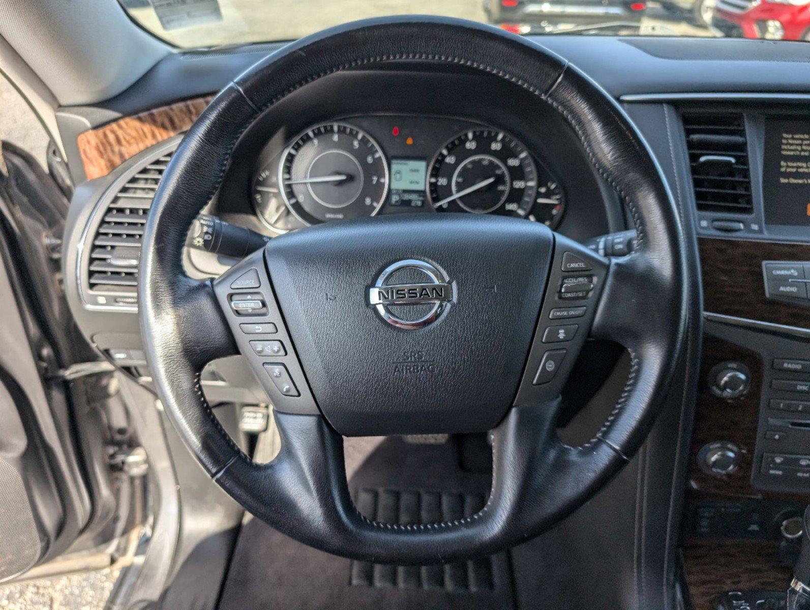 2020 /Black Nissan Armada SL (JN8AY2ND2LX) with an Regular Unleaded V-8 5.6 L/339 engine, 7-Speed Automatic w/OD transmission, located at 3959 U.S. 80 W, Phenix City, AL, 36870, (334) 297-4885, 32.469296, -85.135185 - 2020 Nissan Armada SL - Photo#16