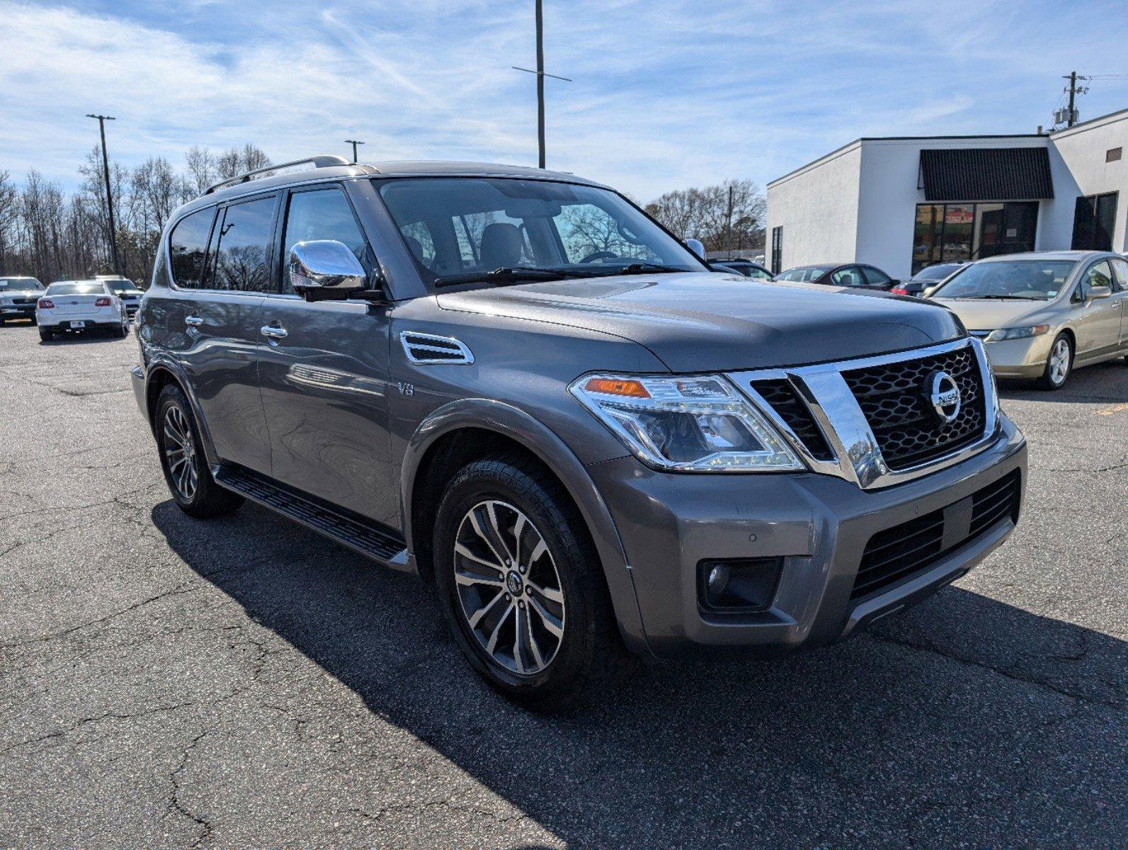 2020 /Black Nissan Armada SL (JN8AY2ND2LX) with an Regular Unleaded V-8 5.6 L/339 engine, 7-Speed Automatic w/OD transmission, located at 3959 U.S. 80 W, Phenix City, AL, 36870, (334) 297-4885, 32.469296, -85.135185 - 2020 Nissan Armada SL - Photo#2