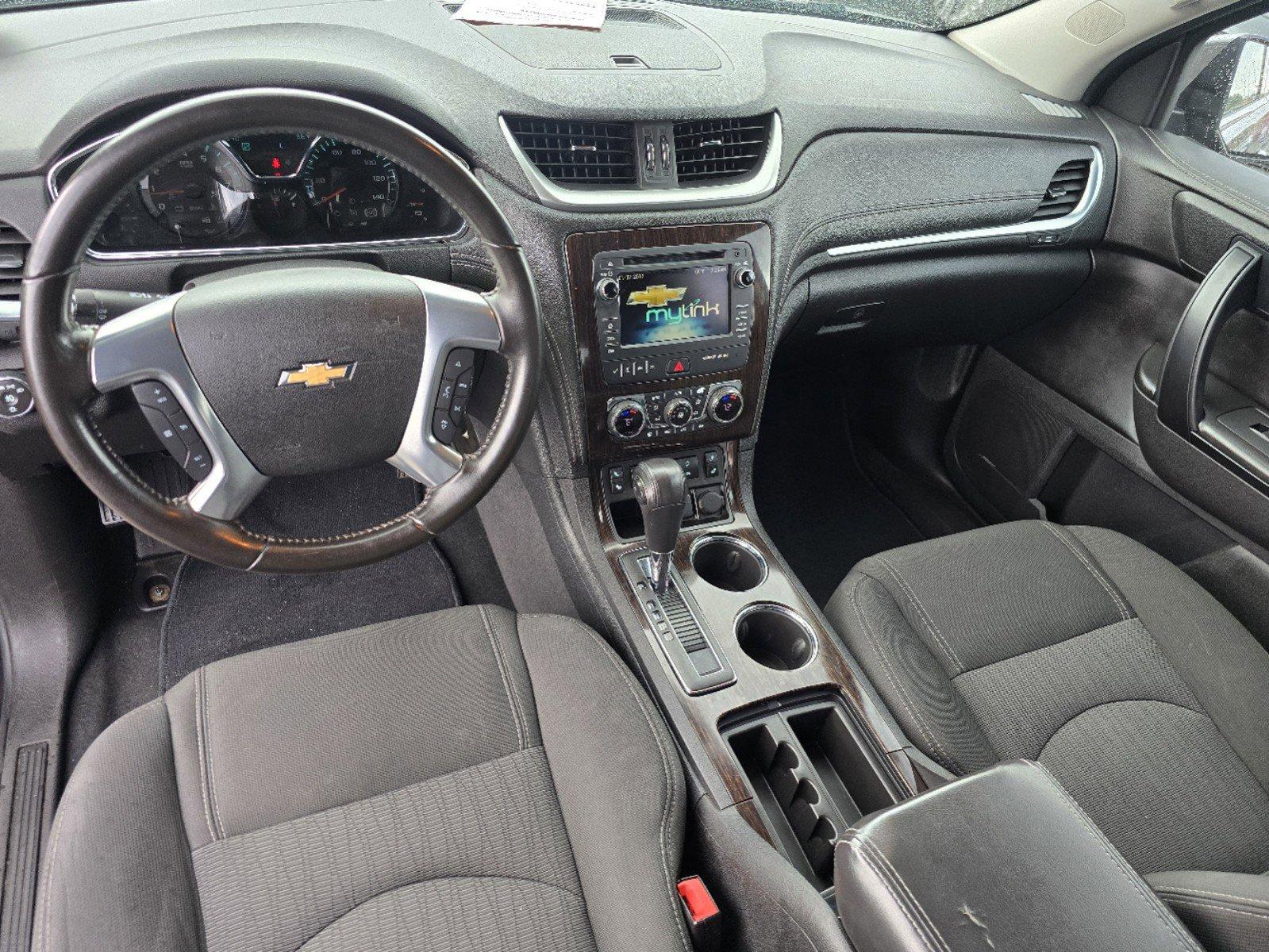 2016 /Ebony Chevrolet Traverse LT (1GNKRHKD3GJ) with an Gas V6 3.6L/217 engine, 6-Speed Automatic transmission, located at 3959 U.S. 80 W, Phenix City, AL, 36870, (334) 297-4885, 32.469296, -85.135185 - 2016 Chevrolet Traverse LT - Photo#14