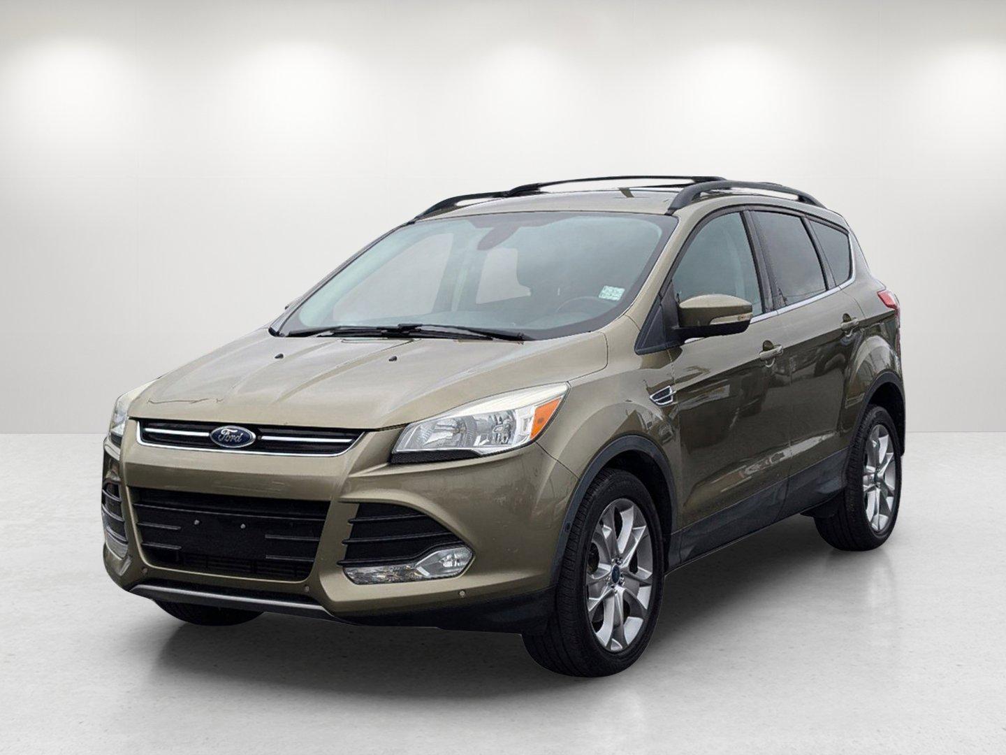 2013 Ford Escape SEL (1FMCU0H98DU) with an Turbocharged Gas I4 2.0L/121 engine, 6-Speed Automatic w/Manual Shift transmission, located at 804 22nd Ave, Phenix City, AL, 36870, (334) 297-1860, 32.484749, -85.024475 - 2013 Ford Escape SEL - Photo#0