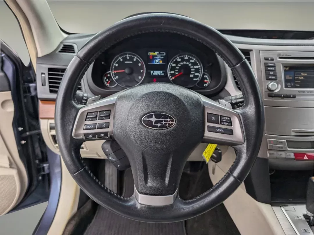 2014 /Warm Ivory Subaru Outback 2.5i Limited (4S4BRCLC0E3) with an Regular Unleaded H-4 2.5 L/152 engine, 6-Speed CVT w/OD transmission, located at 5115 14th Ave., Columbus, GA, 31904, (706) 323-0345, 32.511494, -84.971046 - 2014 Subaru Outback 2.5i Limited - Photo#13