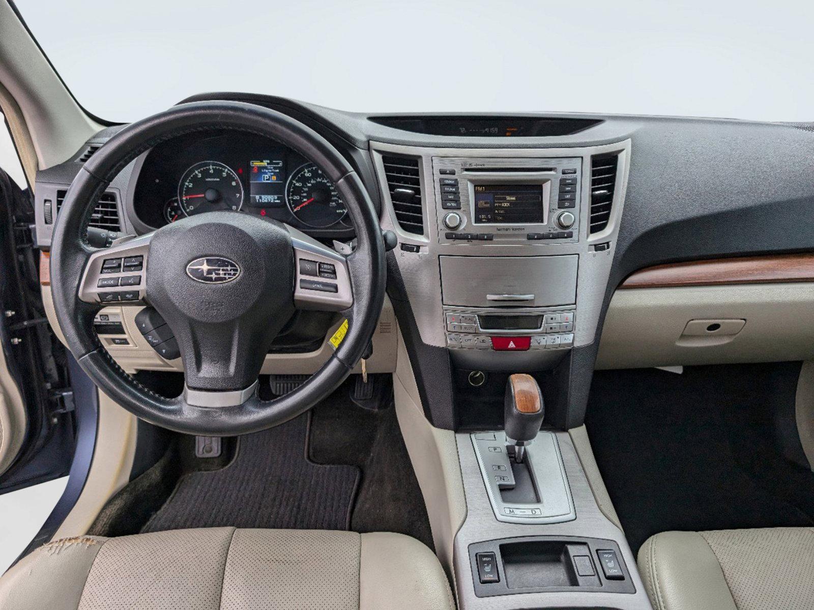 2014 /Warm Ivory Subaru Outback 2.5i Limited (4S4BRCLC0E3) with an Regular Unleaded H-4 2.5 L/152 engine, 6-Speed CVT w/OD transmission, located at 3959 U.S. 80 W, Phenix City, AL, 36870, (334) 297-4885, 32.469296, -85.135185 - 2014 Subaru Outback 2.5i Limited - Photo#11