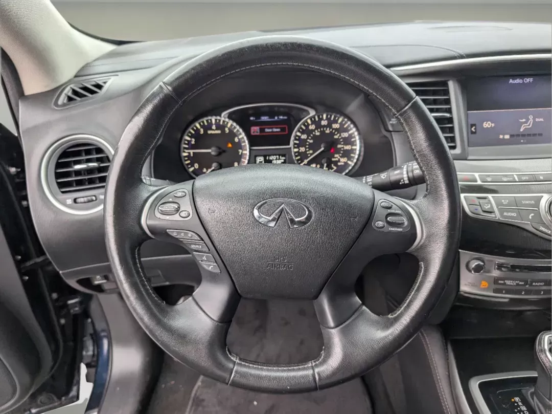 2018 /Graphite Infiniti QX60 (5N1DL0MMXJC) with an Premium Unleaded V-6 3.5 L/213 engine, 1-Speed CVT w/OD transmission, located at 3959 U.S. 80 W, Phenix City, AL, 36870, (334) 297-4885, 32.469296, -85.135185 - 2018 Infiniti QX60 - Photo#12