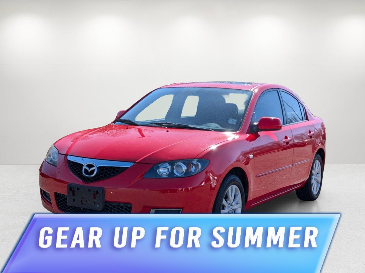 2007 /Black Mazda Mazda3 i Touring (JM1BK32G771) with an Gas I4 2.0L/122 engine, 4-Speed Automatic w/OD transmission, located at 7000 Northlake Connector, Columbus, GA, 31904, (706) 987-8085, 32.524975, -84.978134 - 2007 Mazda Mazda3 i Touring - Photo#0