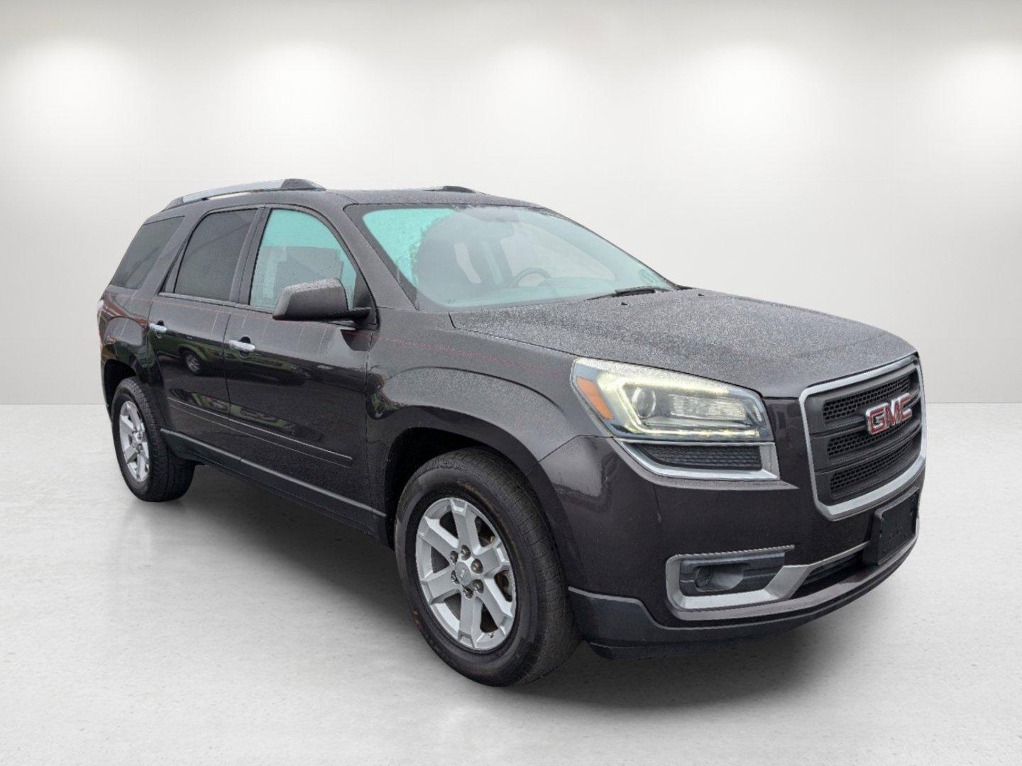 2015 /Ebony GMC Acadia SLE (1GKKRPKD3FJ) with an Gas V6 3.6L/220 engine, 6-Speed Automatic transmission, located at 804 22nd Ave, Phenix City, AL, 36870, (334) 297-1860, 32.484749, -85.024475 - 2015 GMC Acadia SLE - Photo#2