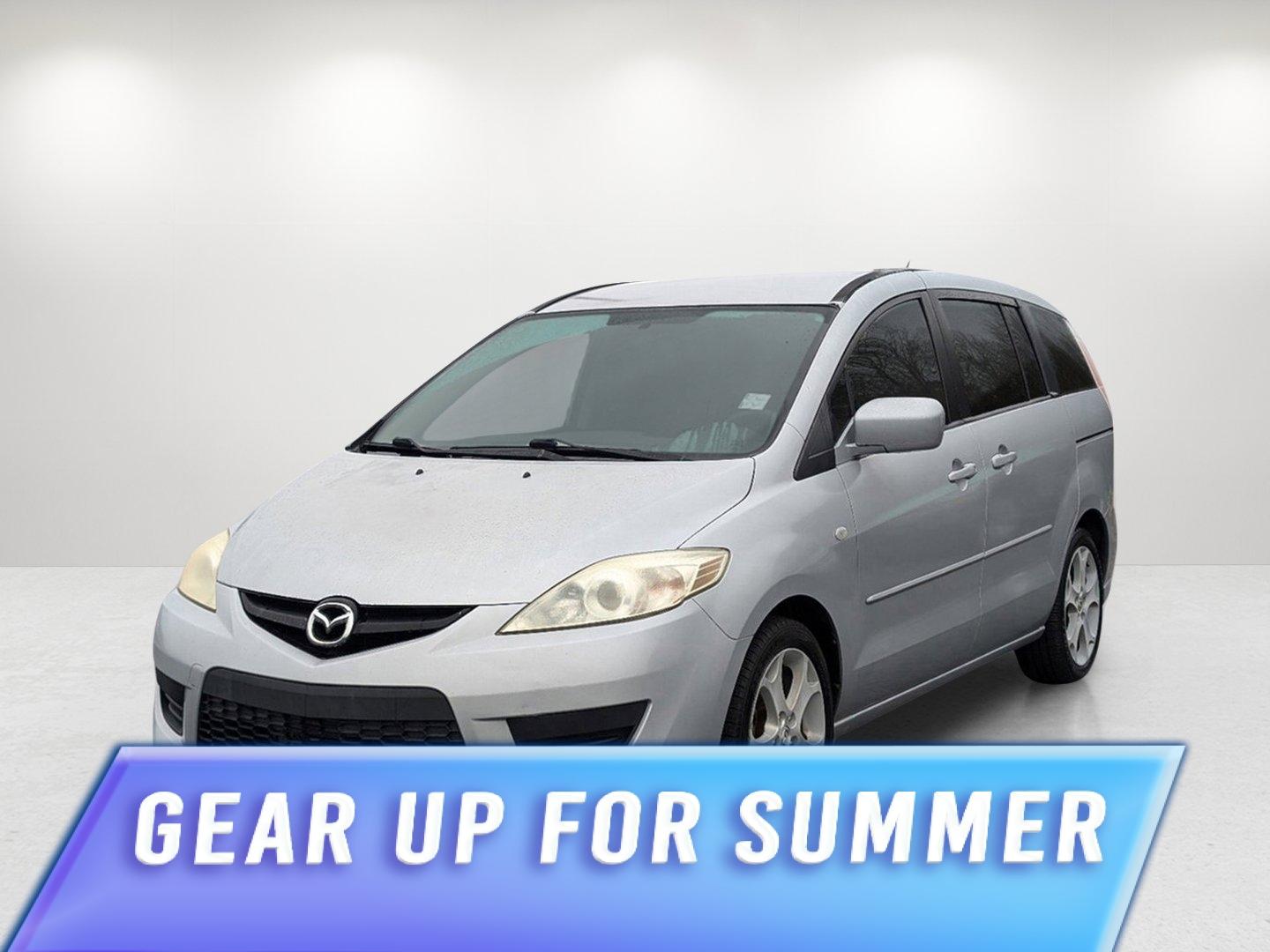 2009 /Black Mazda Mazda5 Sport (JM1CR293790) with an Gas I4 2.3L/138 engine, 5-Speed Automatic transmission, located at 3959 U.S. 80 W, Phenix City, AL, 36870, (334) 297-4885, 32.469296, -85.135185 - 2009 Mazda Mazda5 Sport - Photo#0