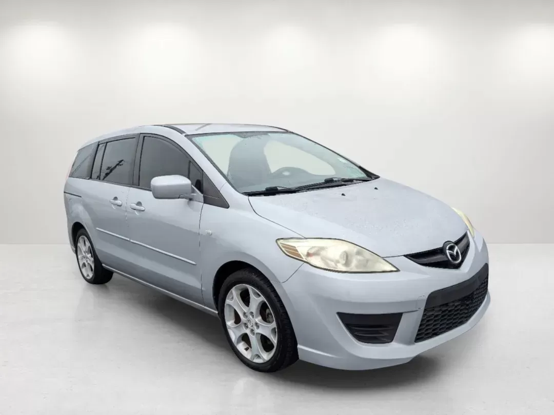 2009 /Black Mazda Mazda5 Sport (JM1CR293790) with an Gas I4 2.3L/138 engine, 5-Speed Automatic transmission, located at 521 Old Farm Lane Rd, Prattville, AL, 36066, (334) 325-1505, 32.482460, -86.416367 - 2009 Mazda Mazda5 Sport - Photo#2
