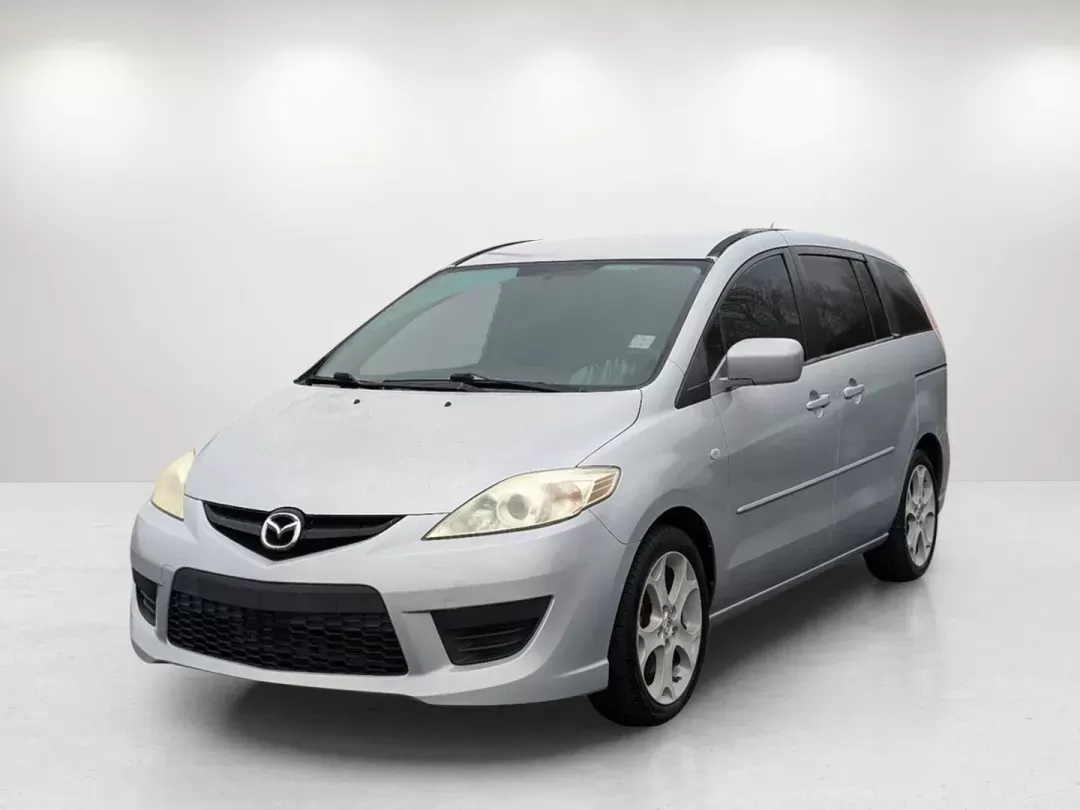 2009 /Black Mazda Mazda5 Sport (JM1CR293790) with an Gas I4 2.3L/138 engine, 5-Speed Automatic transmission, located at 521 Old Farm Lane Rd, Prattville, AL, 36066, (334) 325-1505, 32.482460, -86.416367 - 2009 Mazda Mazda5 Sport - Photo#0