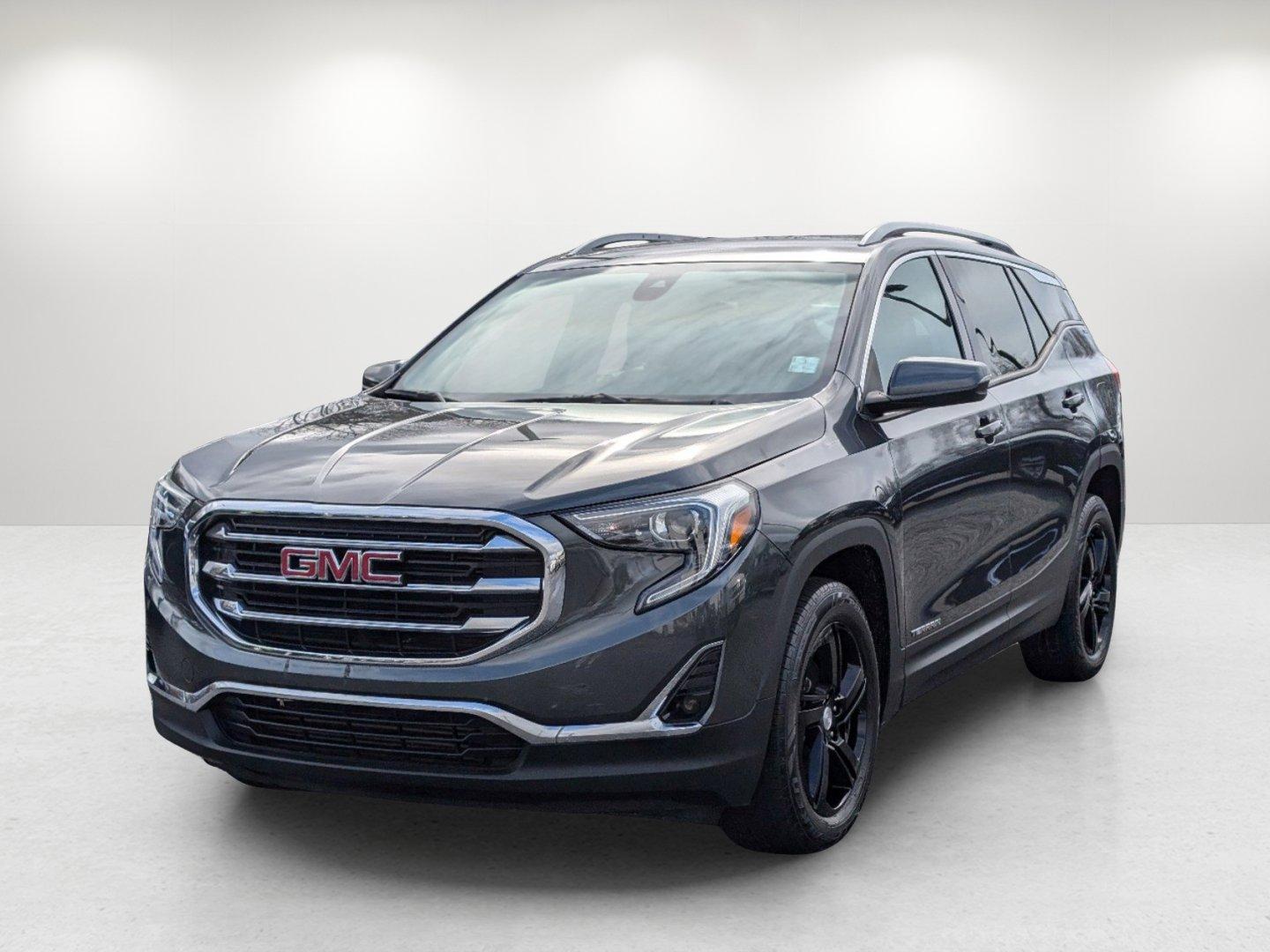 2019 /Jet Black GMC Terrain SLT (3GKALVEV5KL) with an Turbocharged Gas/E15 I4 1.5L/92 engine, 9-Speed Automatic transmission, located at 5115 14th Ave., Columbus, GA, 31904, (706) 323-0345, 32.511494, -84.971046 - 2019 GMC Terrain SLT - Photo#0