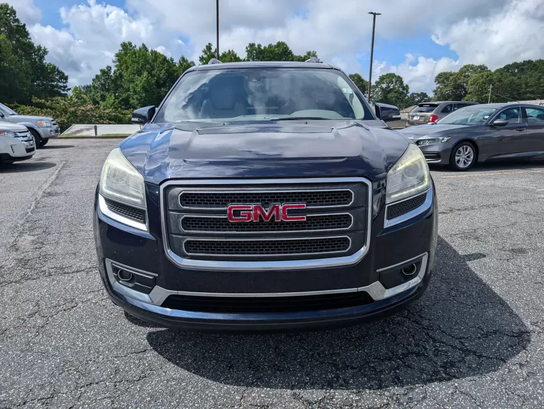 2015 /Light Titanium GMC Acadia SLT (1GKKRRKD0FJ) with an Gas V6 3.6L/220 engine, 6-Speed Automatic transmission, located at 3959 U.S. 80 W, Phenix City, AL, 36870, (334) 297-4885, 32.469296, -85.135185 - 2015 GMC Acadia SLT - Photo#1