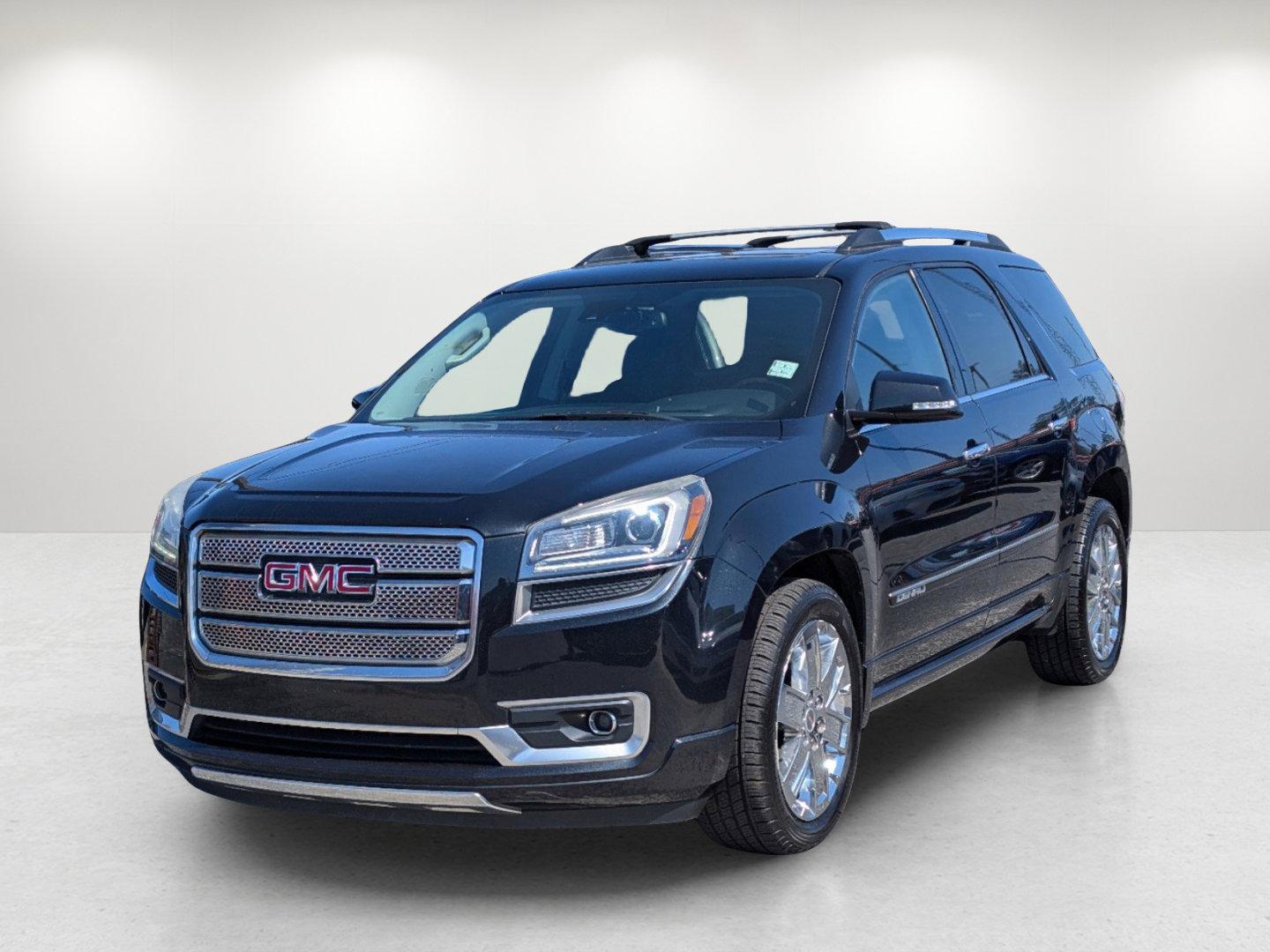 2014 /Ebony GMC Acadia Denali (1GKKRTKD0EJ) with an Gas V6 3.6L/220 engine, 6-Speed Automatic transmission, located at 3959 U.S. 80 W, Phenix City, AL, 36870, (334) 297-4885, 32.469296, -85.135185 - 2014 GMC Acadia Denali - Photo#0