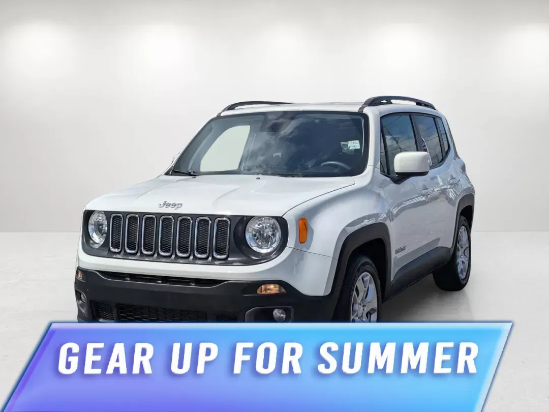 2018 /Black Jeep Renegade Latitude (ZACCJABB9JP) with an Regular Unleaded I-4 2.4 L/144 engine, 9-Speed Automatic w/OD transmission, located at 7000 Northlake Connector, Columbus, GA, 31904, (706) 987-8085, 32.524975, -84.978134 - 2018 Jeep Renegade Latitude - Photo#0