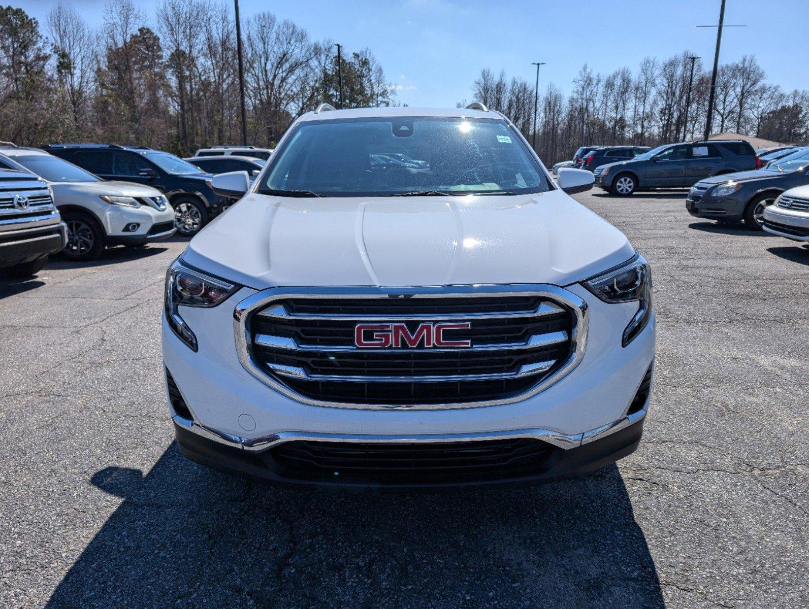 2020 /Jet Black GMC Terrain SLT (3GKALPEVXLL) with an Turbocharged Gas/E15 I4 1.5L/92 engine, 9-Speed Automatic transmission, located at 3959 U.S. 80 W, Phenix City, AL, 36870, (334) 297-4885, 32.469296, -85.135185 - 2020 GMC Terrain SLT - Photo#1