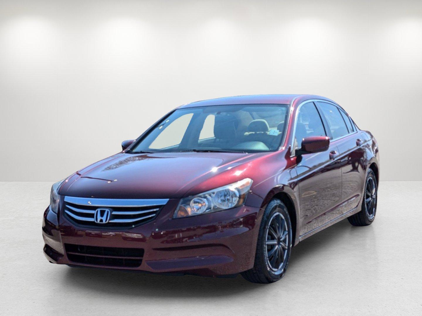 2012 Honda Accord Sdn LX (1HGCP2F33CA) with an Gas I4 2.4L/144 engine, 5-Speed Automatic transmission, located at 1430 Gateway Drive, Opelika, AL, 36801, (334) 239-0944, 32.637871, -85.409790 - 2012 Honda Accord Sdn LX - Photo#0