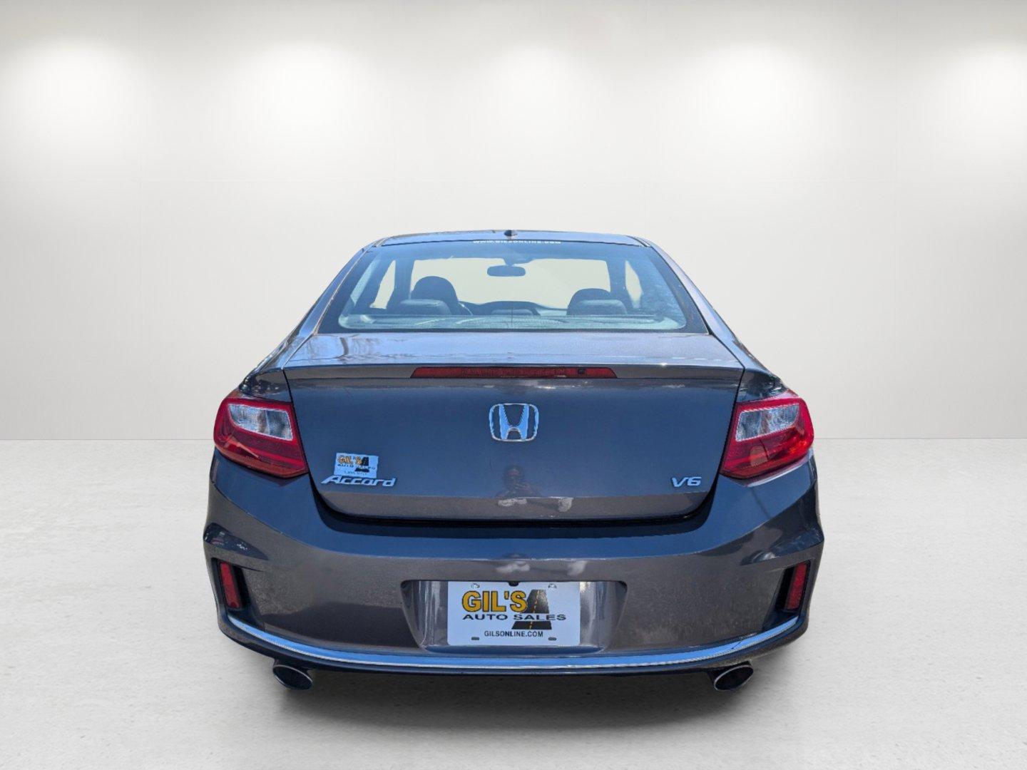 2014 Honda Accord Coupe EX-L (1HGCT2B8XEA) with an Regular Unleaded V-6 3.5 L/212 engine, 6-Speed Automatic w/OD transmission, located at 3959 U.S. 80 W, Phenix City, AL, 36870, (334) 297-4885, 32.469296, -85.135185 - 2014 Honda Accord Coupe EX-L - Photo#5