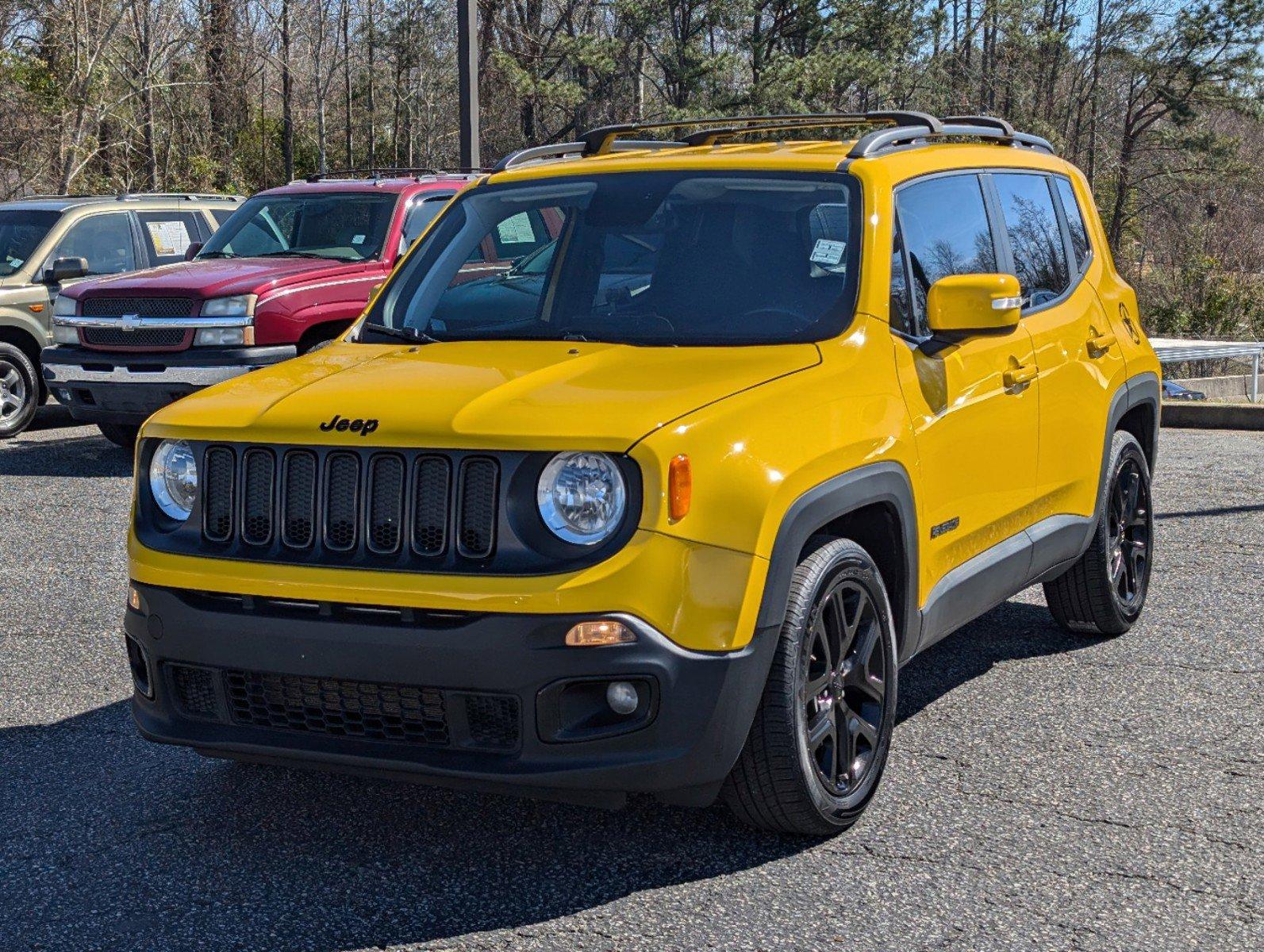 2018 /Black Jeep Renegade Altitude (ZACCJABB7JP) with an Regular Unleaded I-4 2.4 L/144 engine, 9-Speed Automatic w/OD transmission, located at 3959 U.S. 80 W, Phenix City, AL, 36870, (334) 297-4885, 32.469296, -85.135185 - 2018 Jeep Renegade Altitude - Photo#0