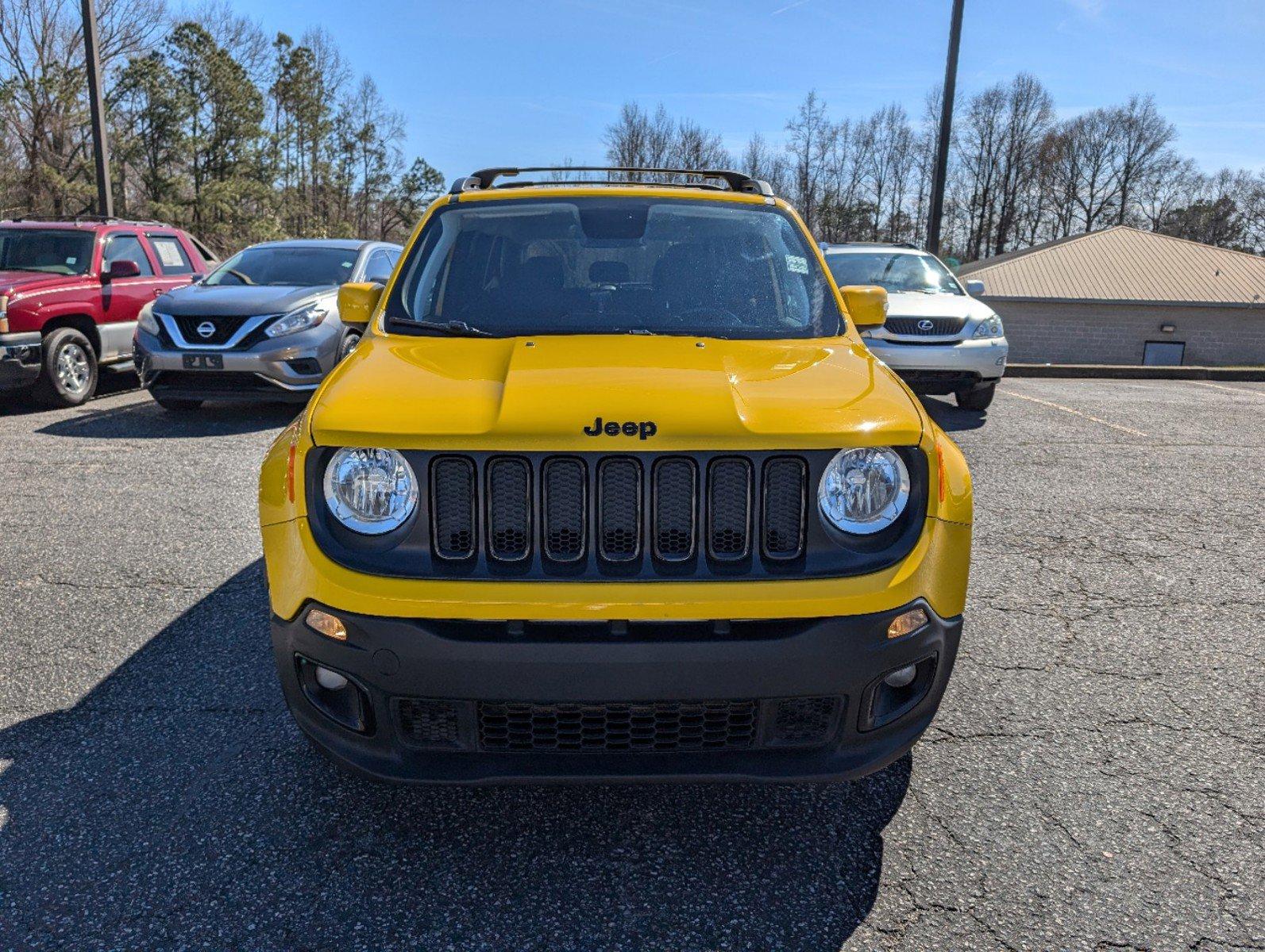 2018 /Black Jeep Renegade Altitude (ZACCJABB7JP) with an Regular Unleaded I-4 2.4 L/144 engine, 9-Speed Automatic w/OD transmission, located at 3959 U.S. 80 W, Phenix City, AL, 36870, (334) 297-4885, 32.469296, -85.135185 - 2018 Jeep Renegade Altitude - Photo#1