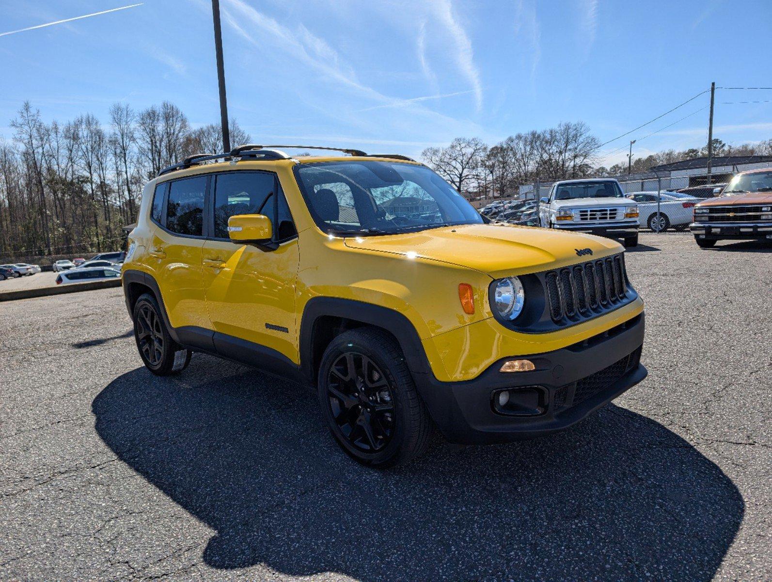 2018 /Black Jeep Renegade Altitude (ZACCJABB7JP) with an Regular Unleaded I-4 2.4 L/144 engine, 9-Speed Automatic w/OD transmission, located at 3959 U.S. 80 W, Phenix City, AL, 36870, (334) 297-4885, 32.469296, -85.135185 - 2018 Jeep Renegade Altitude - Photo#2