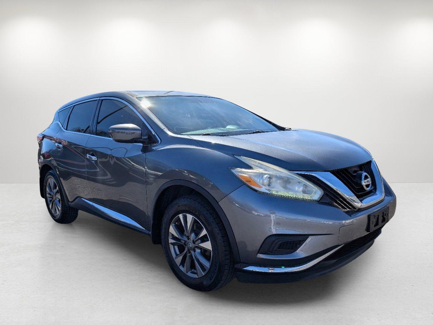 2016 /Black Nissan Murano S (5N1AZ2MG6GN) with an Regular Unleaded V-6 3.5 L/213 engine, 1-Speed CVT w/OD transmission, located at 3959 U.S. 80 W, Phenix City, AL, 36870, (334) 297-4885, 32.469296, -85.135185 - 2016 Nissan Murano S - Photo#2