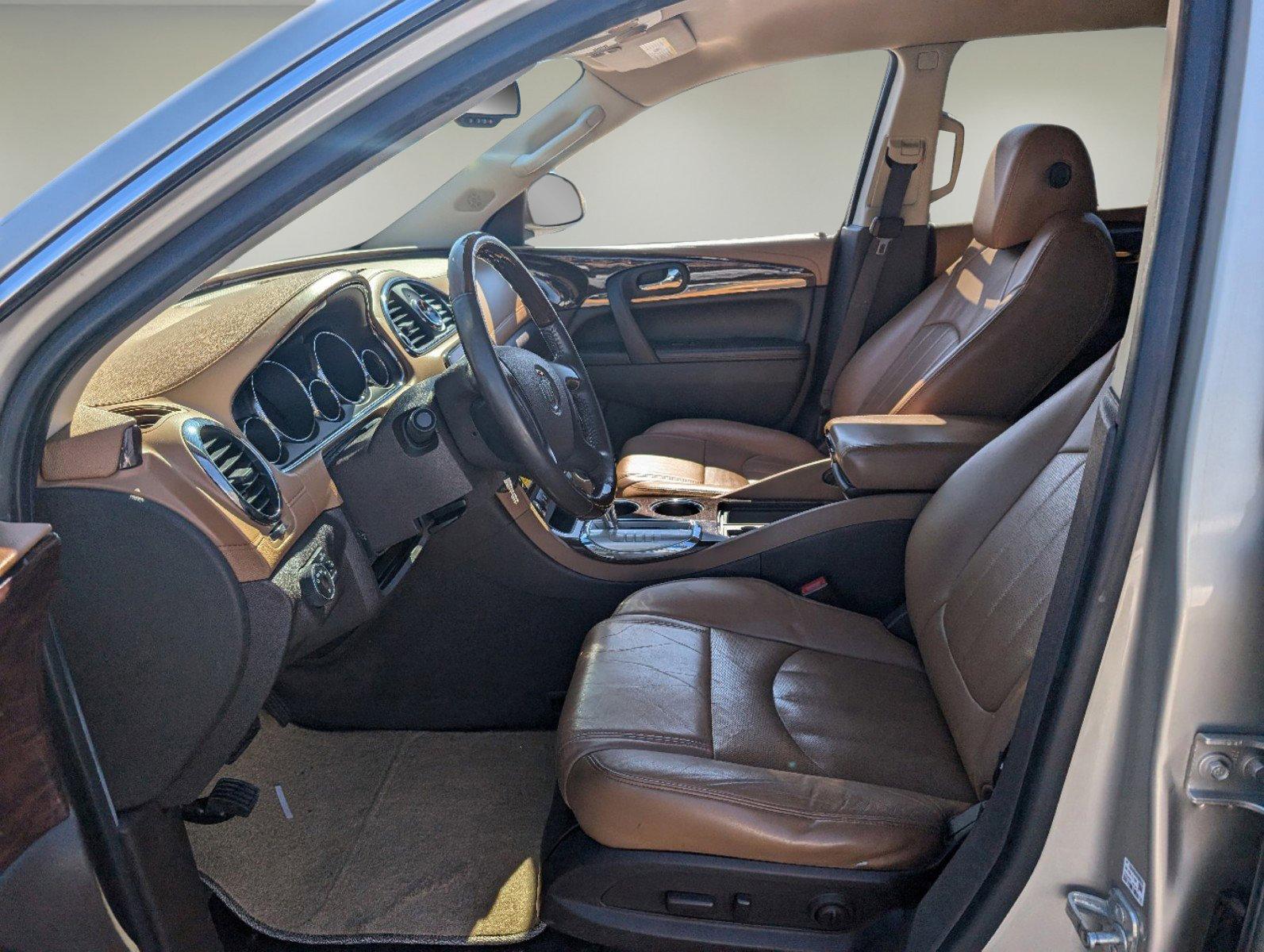 2014 /Choccachino Buick Enclave Leather (5GAKRBKD5EJ) with an Gas V6 3.6L/217 engine, 6-Speed Automatic transmission, located at 3959 U.S. 80 W, Phenix City, AL, 36870, (334) 297-4885, 32.469296, -85.135185 - 2014 Buick Enclave Leather - Photo#9