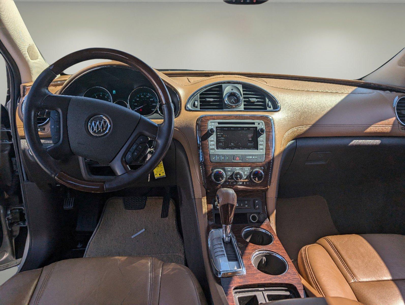 2014 /Choccachino Buick Enclave Leather (5GAKRBKD5EJ) with an Gas V6 3.6L/217 engine, 6-Speed Automatic transmission, located at 3959 U.S. 80 W, Phenix City, AL, 36870, (334) 297-4885, 32.469296, -85.135185 - 2014 Buick Enclave Leather - Photo#12