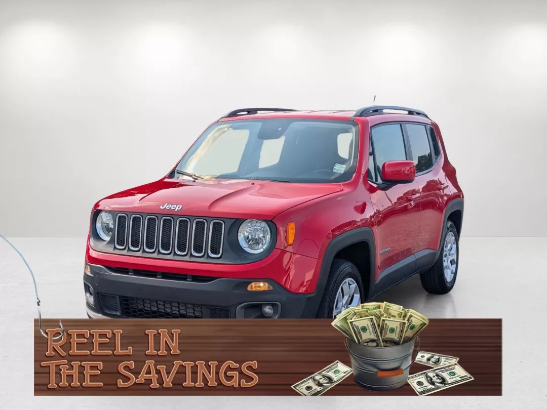 2017 /Black Jeep Renegade Latitude (ZACCJBBB9HP) with an Other engine, located at 3959 U.S. 80 W, Phenix City, AL, 36870, (334) 297-4885, 32.469296, -85.135185 - 2017 Jeep Renegade Latitude - Photo#0