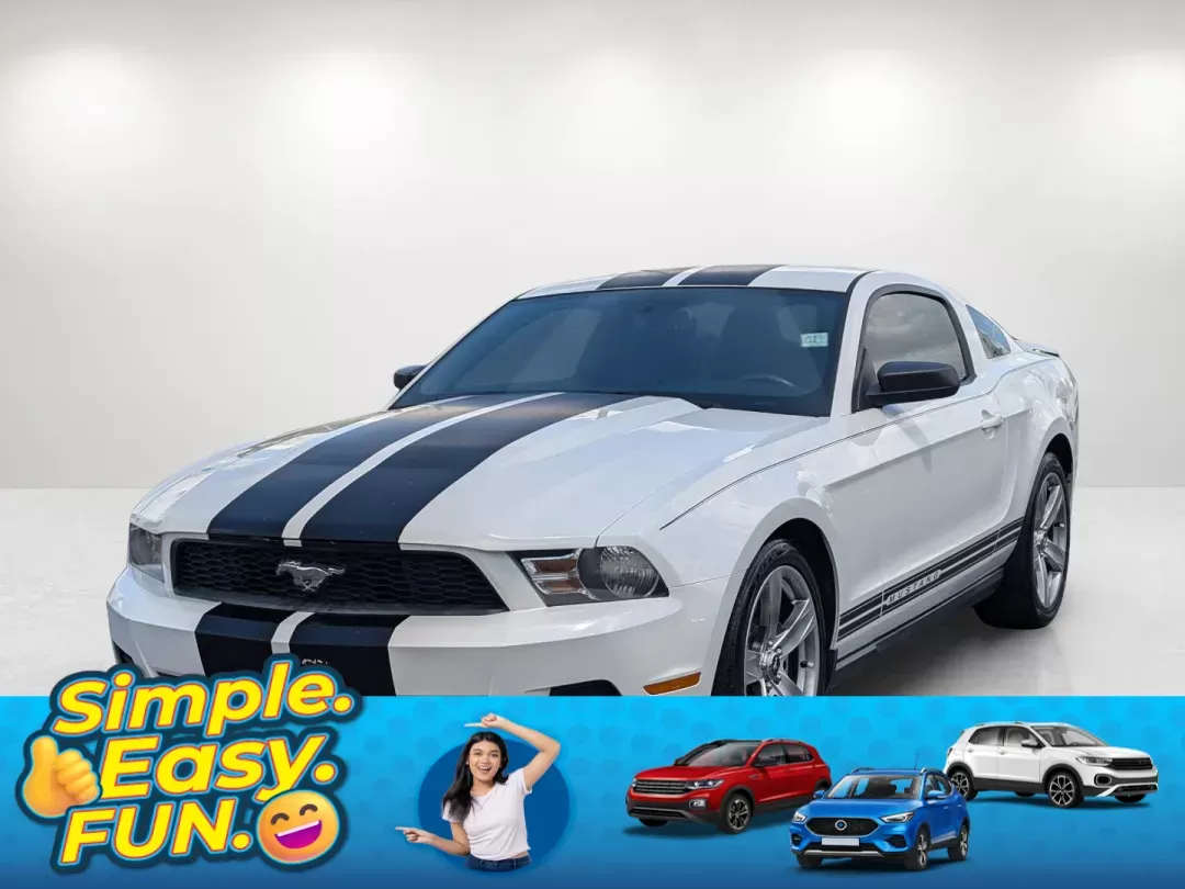 2012 Ford Mustang V6 Premium (1ZVBP8AM8C5) with an Gas V6 3.7L/227 engine, located at 3959 U.S. 80 W, Phenix City, AL, 36870, (334) 297-4885, 32.469296, -85.135185 - 2012 Ford Mustang V6 Premium - Photo#0
