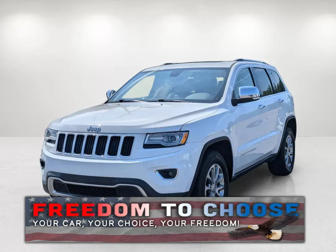 2015 /Lt Frost Beige/Black Jeep Grand Cherokee Limited (1C4RJEBG9FC) with an Other engine, located at 5115 14th Ave., Columbus, GA, 31904, (706) 323-0345, 32.511494, -84.971046 - **Adventure Awaits with this 2015 Jeep Grand Cherokee Limited!** <br /> <br /> Are you ready to elevate your driving experience? This stunning 2015 Jeep Grand Cherokee Limited is perfect for families, weekend adventurers, or anyone seeking a reliable vehicle for daily commutes. Whether you're naviga - Photo#0