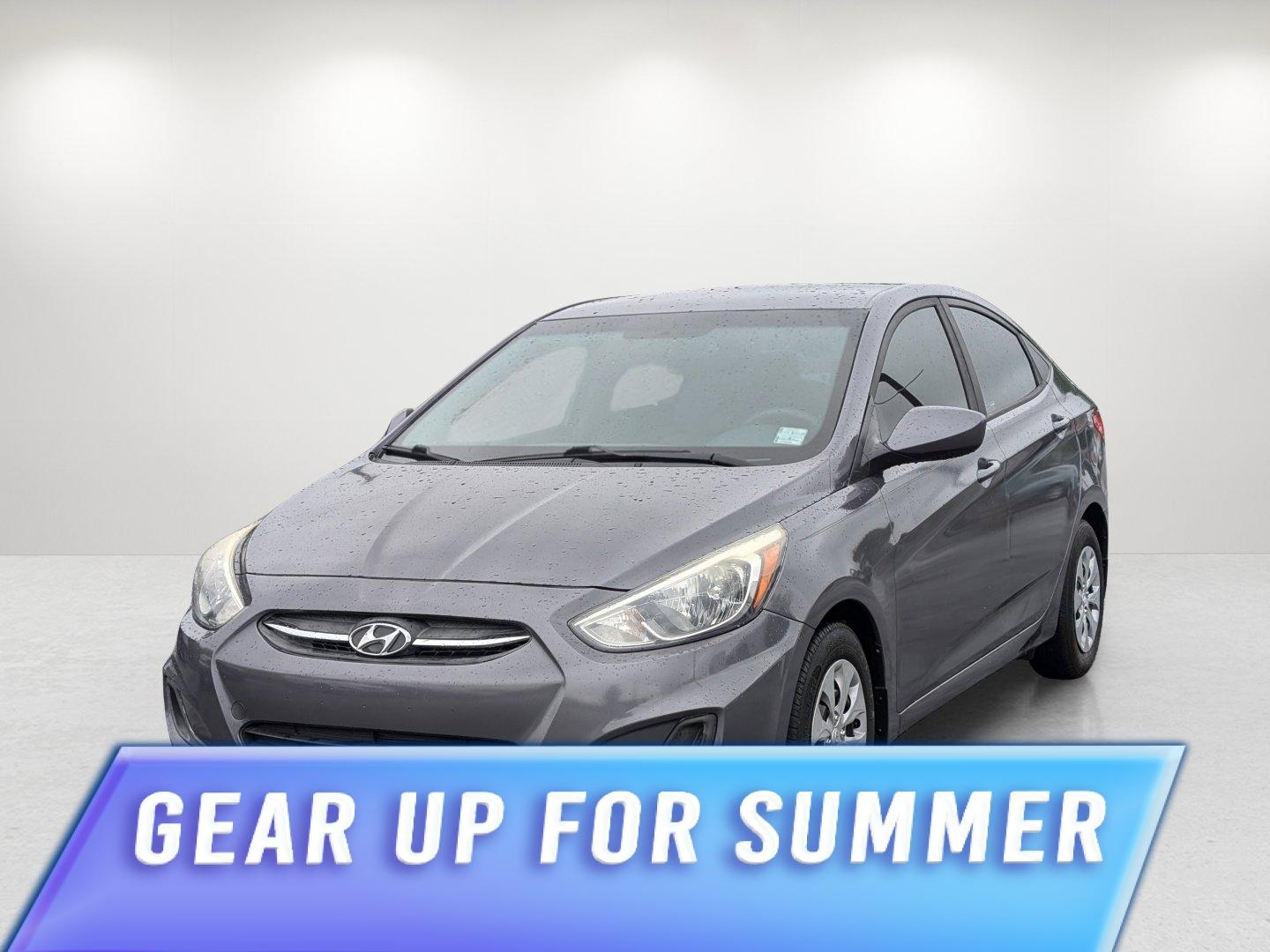 2016 /Gray Hyundai Accent SE (KMHCT4AE2GU) with an Regular Unleaded I-4 1.6 L/97 engine, 6-Speed Automatic w/OD transmission, located at 1430 Gateway Drive, Opelika, AL, 36801, (334) 239-0944, 32.637871, -85.409790 - 2016 Hyundai Accent SE - Photo#0