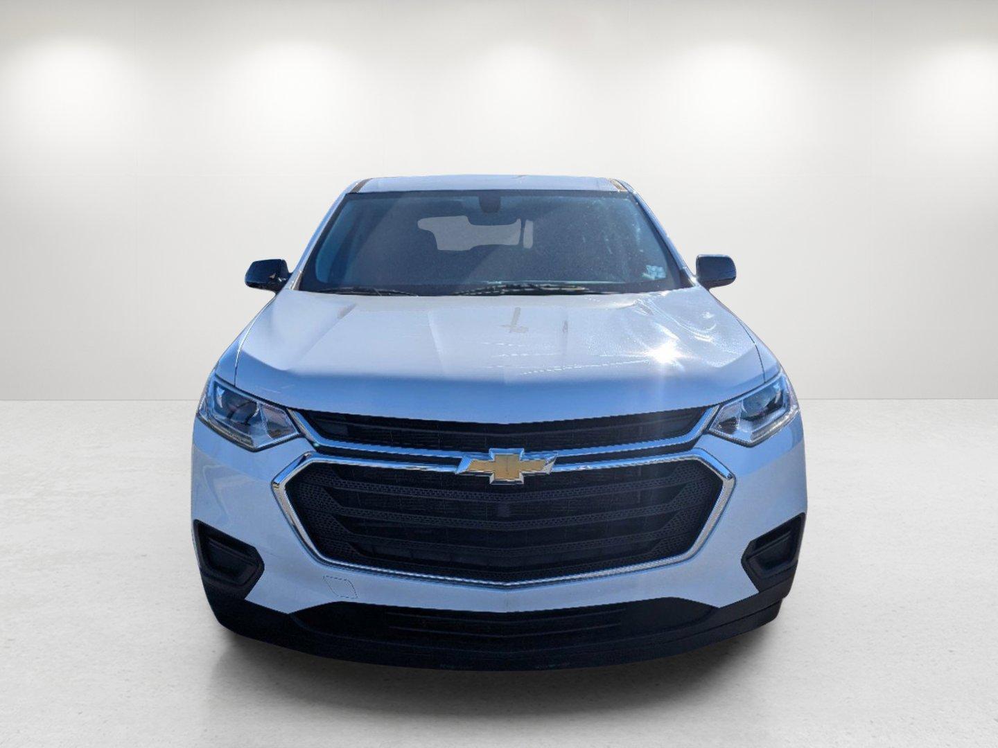 2020 /Jet Black Chevrolet Traverse LS (1GNERFKWXLJ) with an Gas V6 3.6L/217 engine, 9-Speed Automatic transmission, located at 804 22nd Ave, Phenix City, AL, 36870, (334) 297-1860, 32.484749, -85.024475 - 2020 Chevrolet Traverse LS - Photo#1