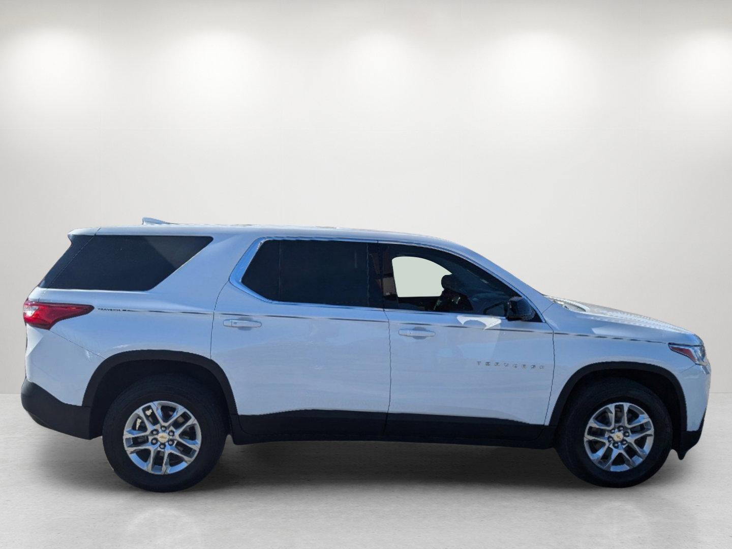 2020 /Jet Black Chevrolet Traverse LS (1GNERFKWXLJ) with an Gas V6 3.6L/217 engine, 9-Speed Automatic transmission, located at 804 22nd Ave, Phenix City, AL, 36870, (334) 297-1860, 32.484749, -85.024475 - 2020 Chevrolet Traverse LS - Photo#3