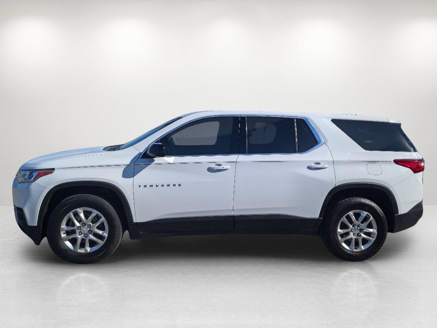 2020 /Jet Black Chevrolet Traverse LS (1GNERFKWXLJ) with an Gas V6 3.6L/217 engine, 9-Speed Automatic transmission, located at 804 22nd Ave, Phenix City, AL, 36870, (334) 297-1860, 32.484749, -85.024475 - 2020 Chevrolet Traverse LS - Photo#7