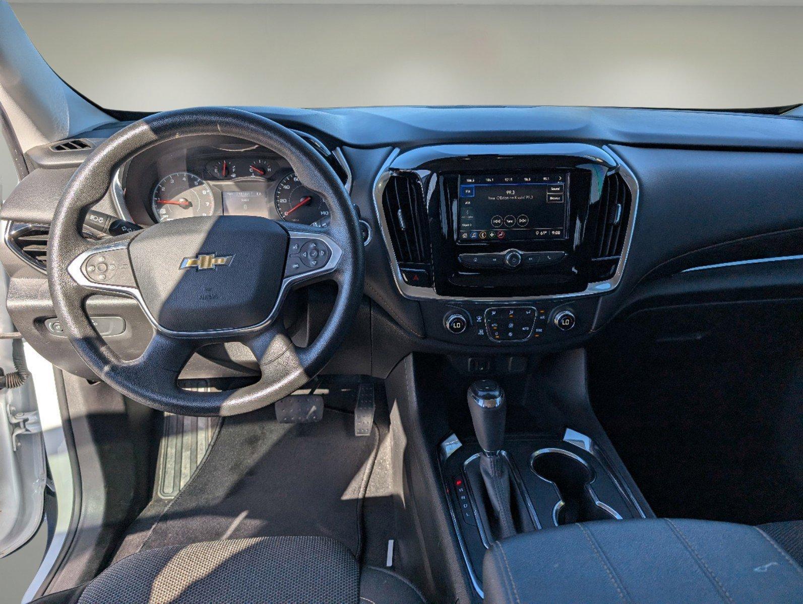 2020 /Jet Black Chevrolet Traverse LS (1GNERFKWXLJ) with an Gas V6 3.6L/217 engine, 9-Speed Automatic transmission, located at 804 22nd Ave, Phenix City, AL, 36870, (334) 297-1860, 32.484749, -85.024475 - 2020 Chevrolet Traverse LS - Photo#12