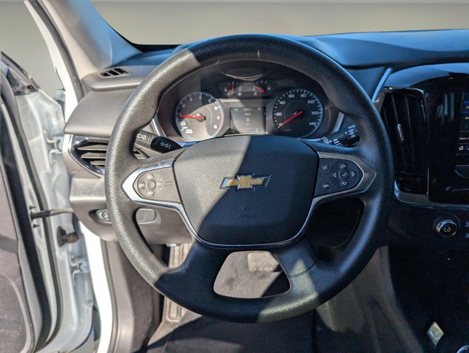 2020 /Jet Black Chevrolet Traverse LS (1GNERFKWXLJ) with an Gas V6 3.6L/217 engine, 9-Speed Automatic transmission, located at 804 22nd Ave, Phenix City, AL, 36870, (334) 297-1860, 32.484749, -85.024475 - 2020 Chevrolet Traverse LS - Photo#16